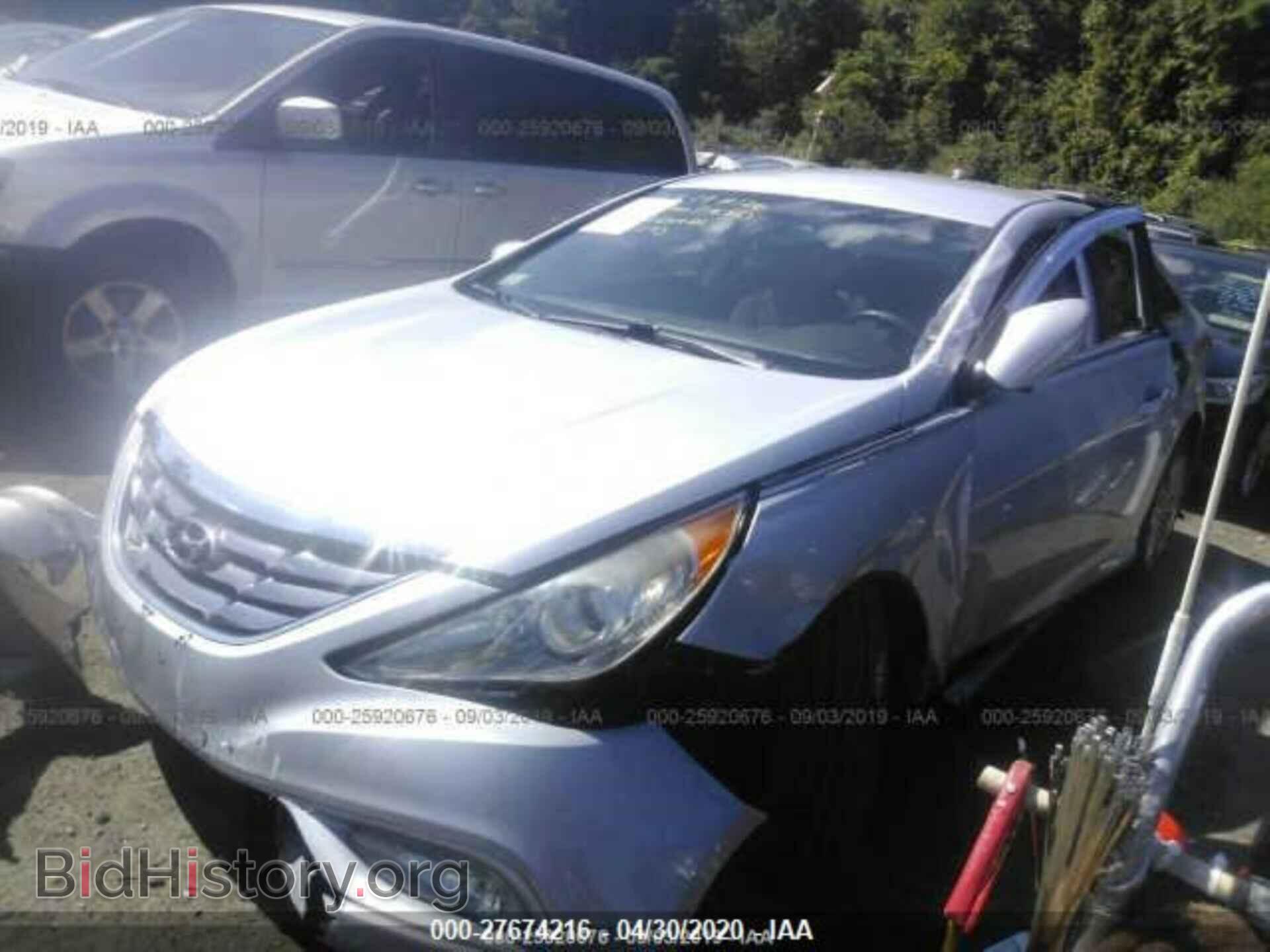 2012 HYUNDAI SONATA - VIN: 5NPEC4AB4CH448804 - Photo 2