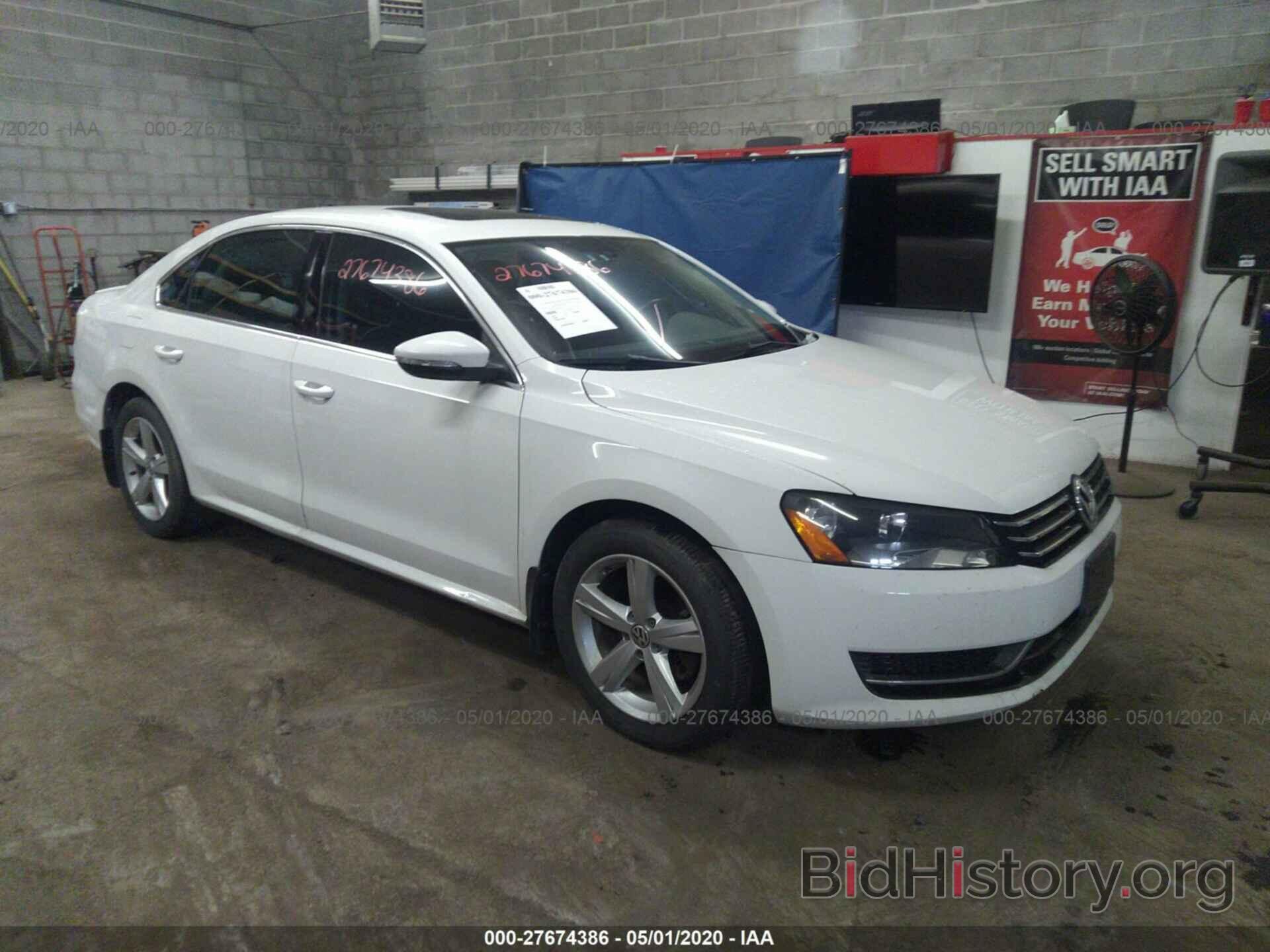 Photo 1VWBN7A32CC070563 - VOLKSWAGEN PASSAT 2012