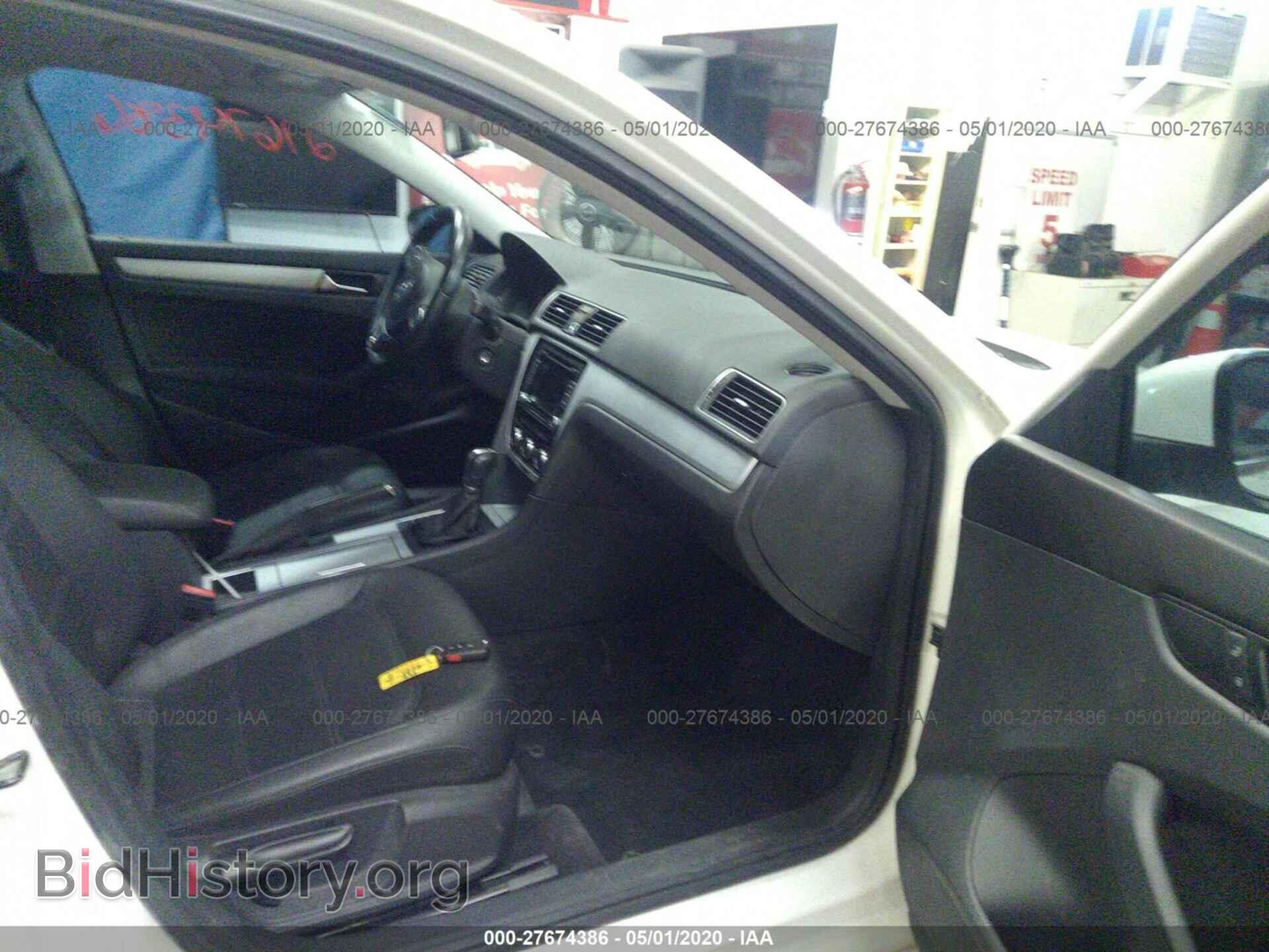 2012 VOLKSWAGEN PASSAT - VIN: 1VWBN7A32CC070563 - Фото 5