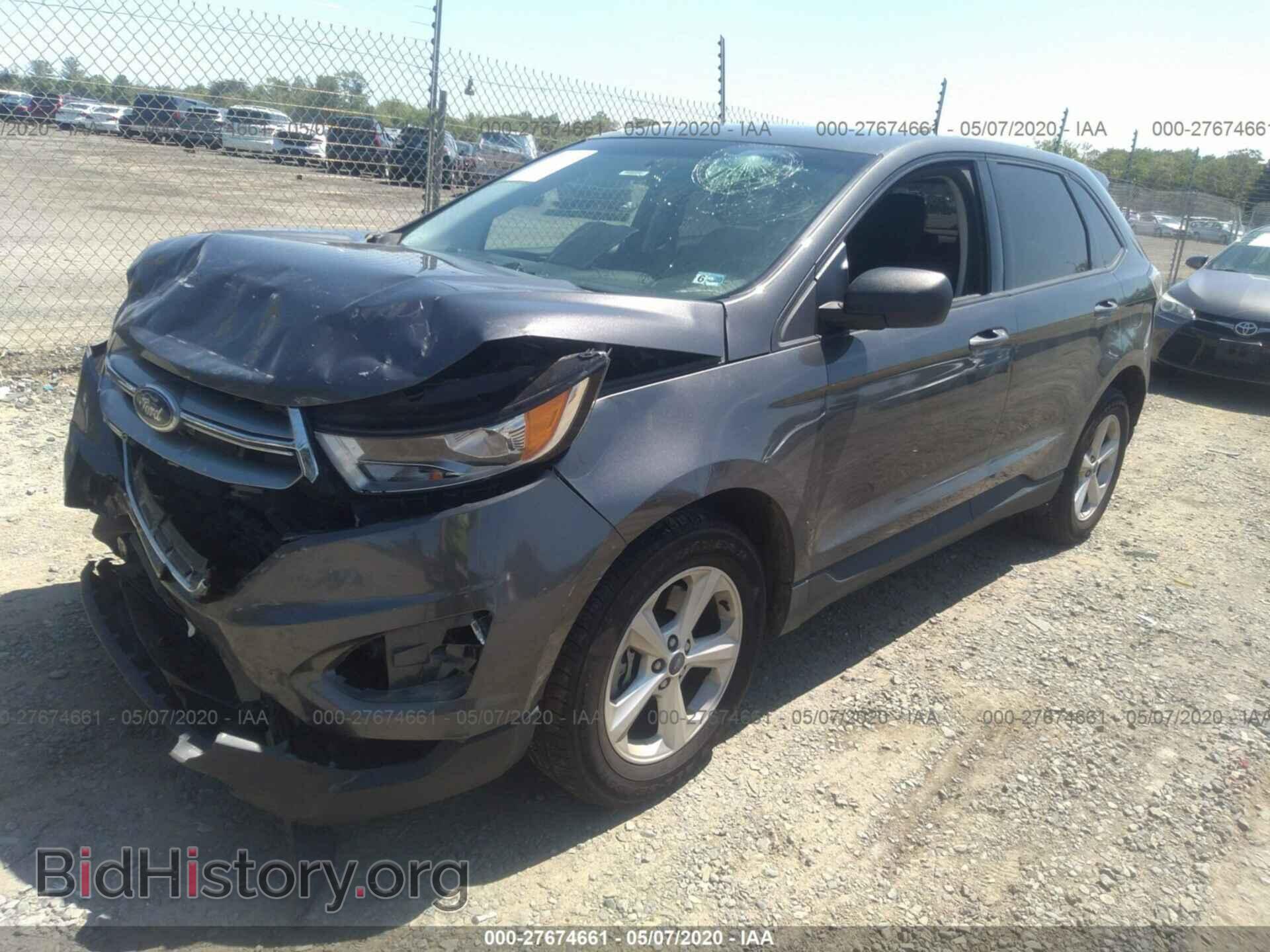 2017 FORD EDGE - VIN: 2FMPK4G92HBC47353 - Фото 2