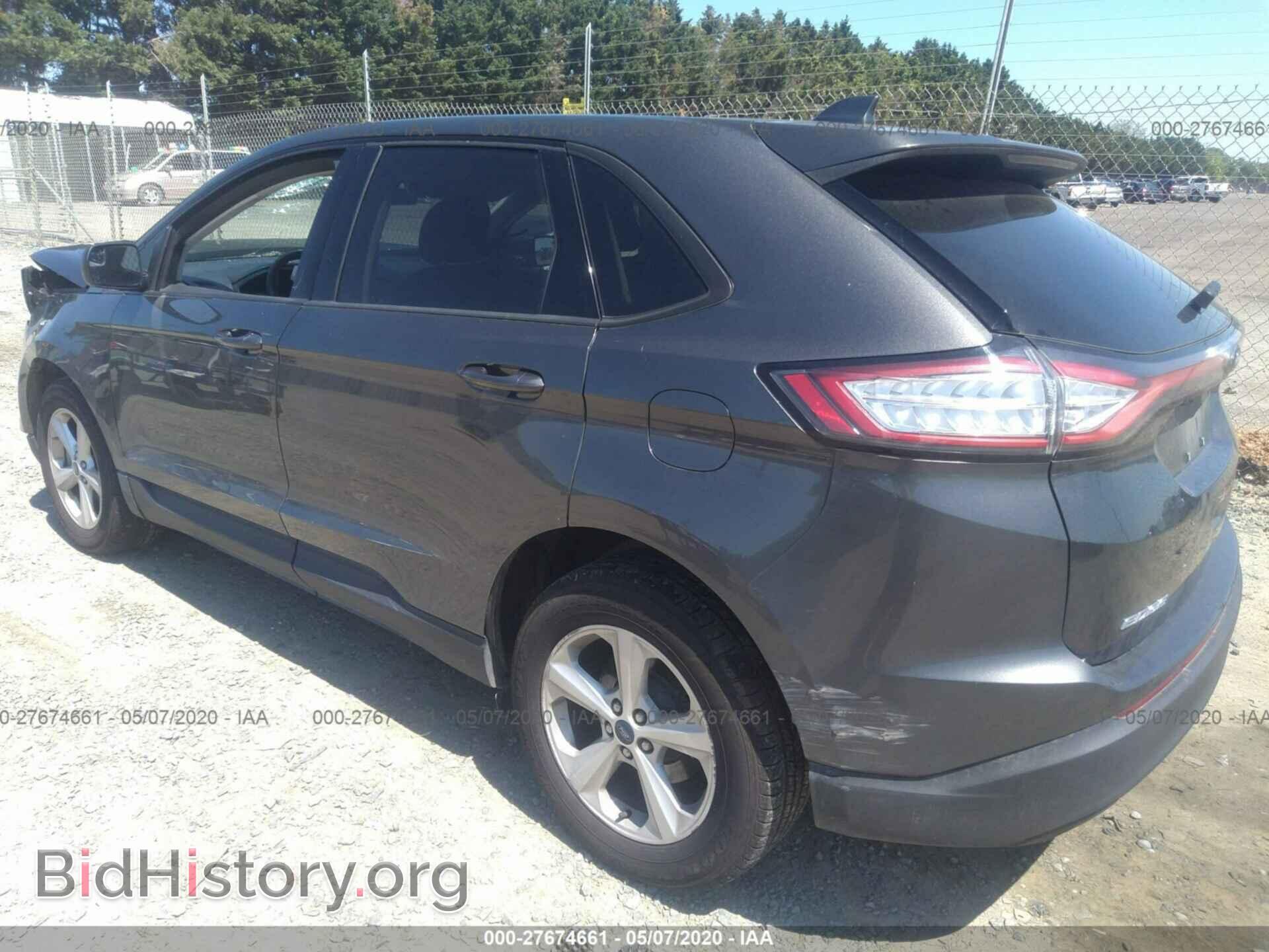 2017 FORD EDGE - VIN: 2FMPK4G92HBC47353 - Фото 3