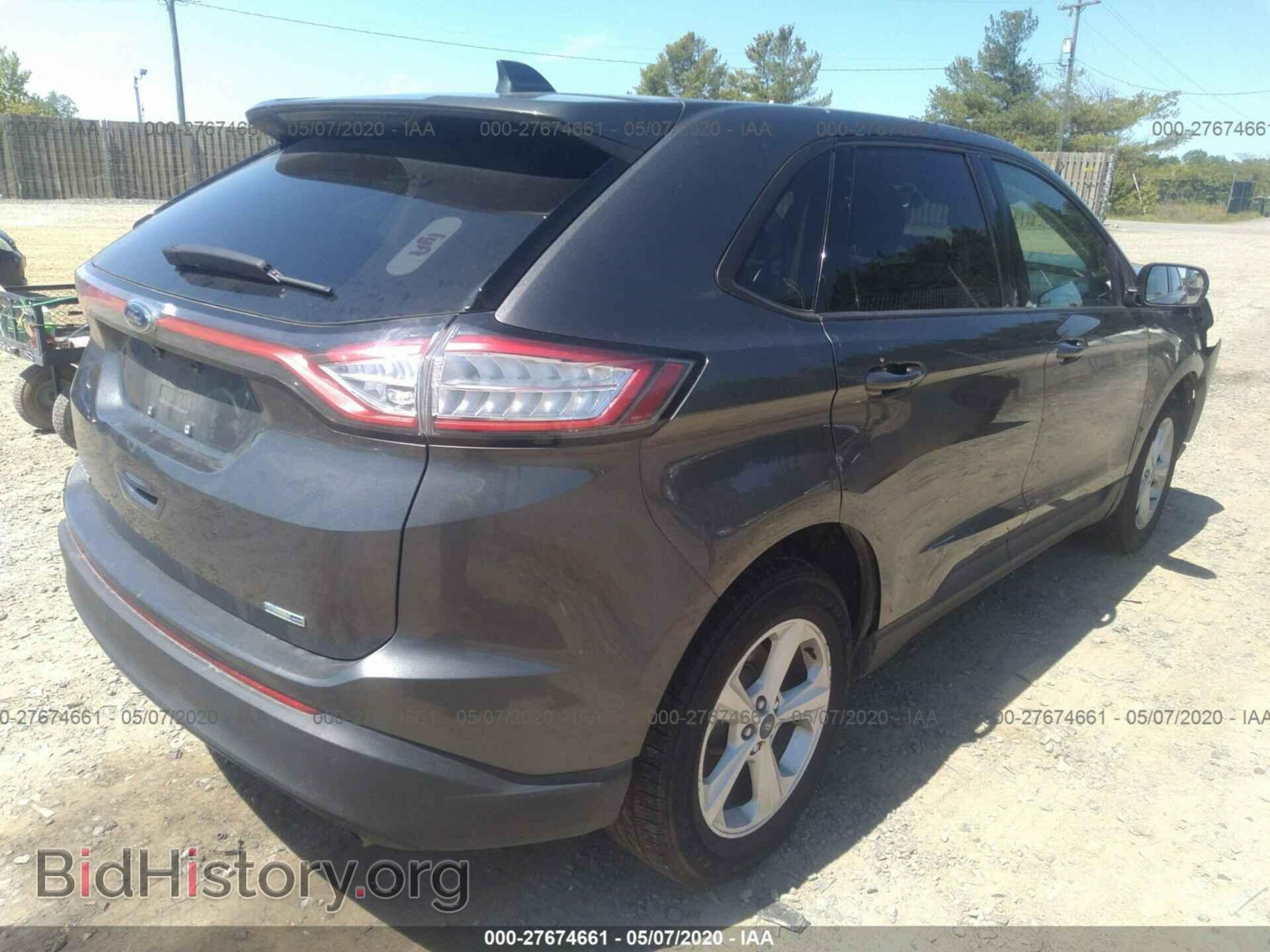 2017 FORD EDGE - VIN: 2FMPK4G92HBC47353 - Фото 4