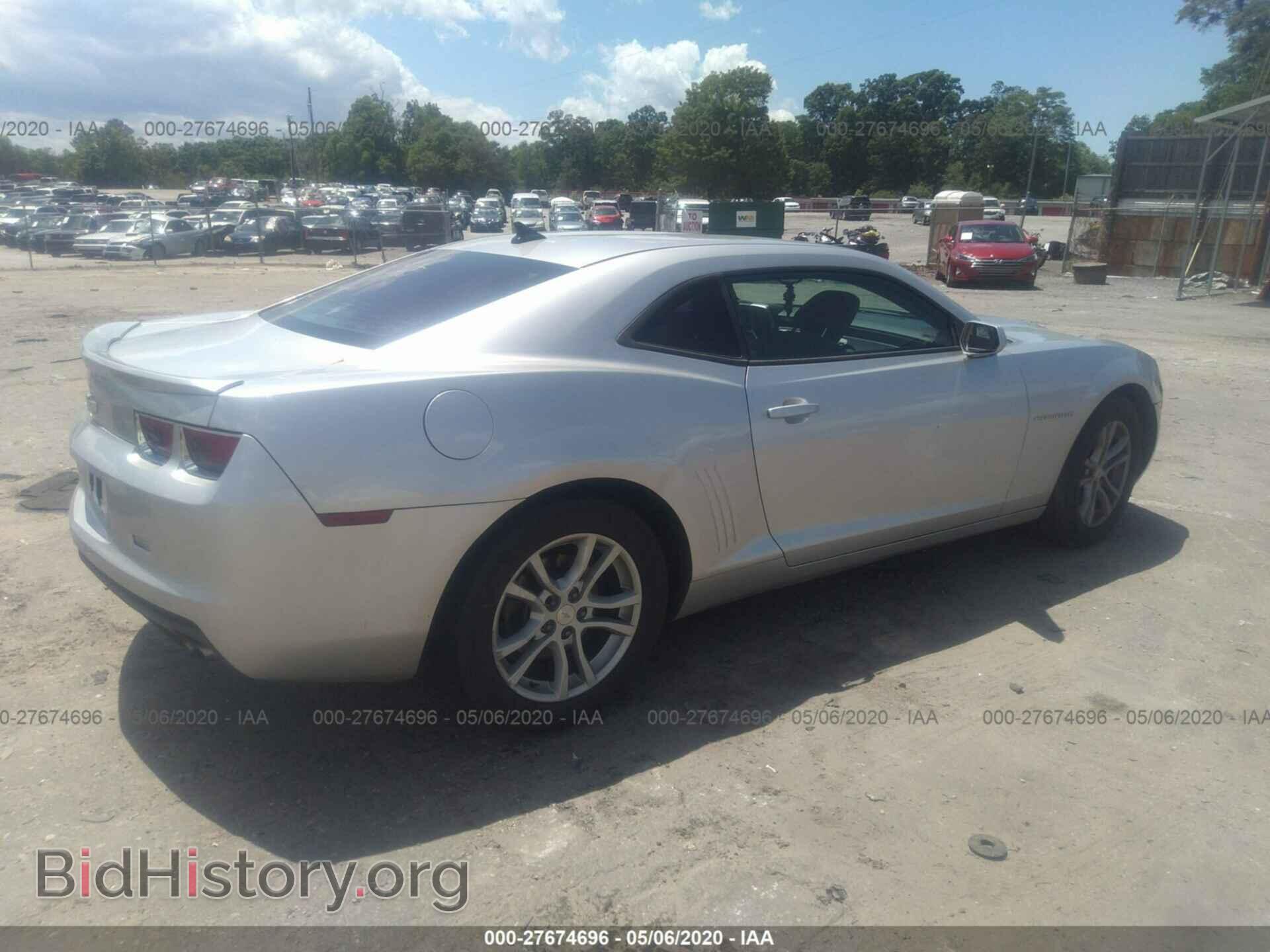 2012 CHEVROLET CAMARO - VIN: 2G1FA1E38C9209652 - Фото 4