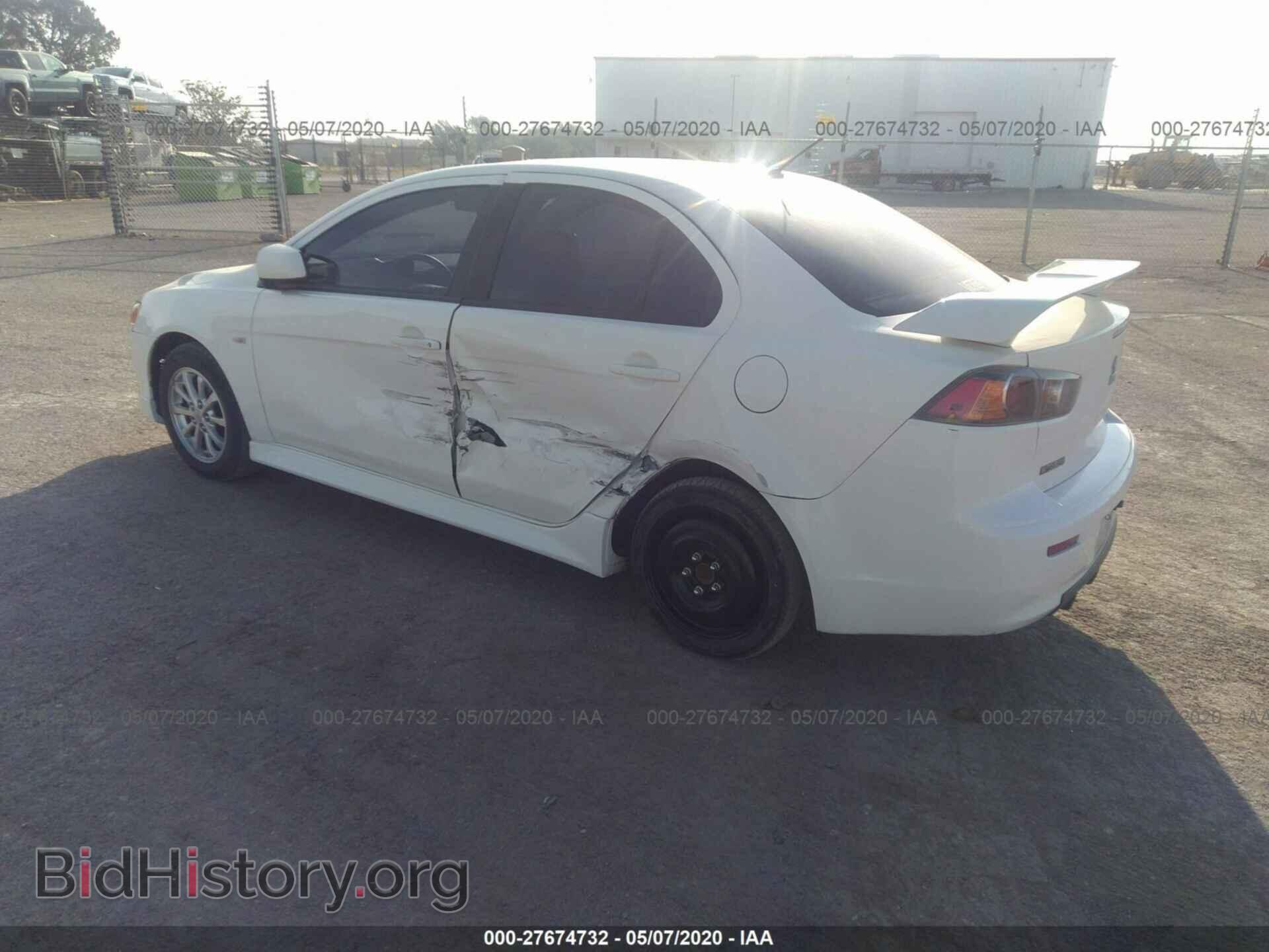 2014 MITSUBISHI LANCER - VIN: JA32U2FU9EU007952 - Фото 3