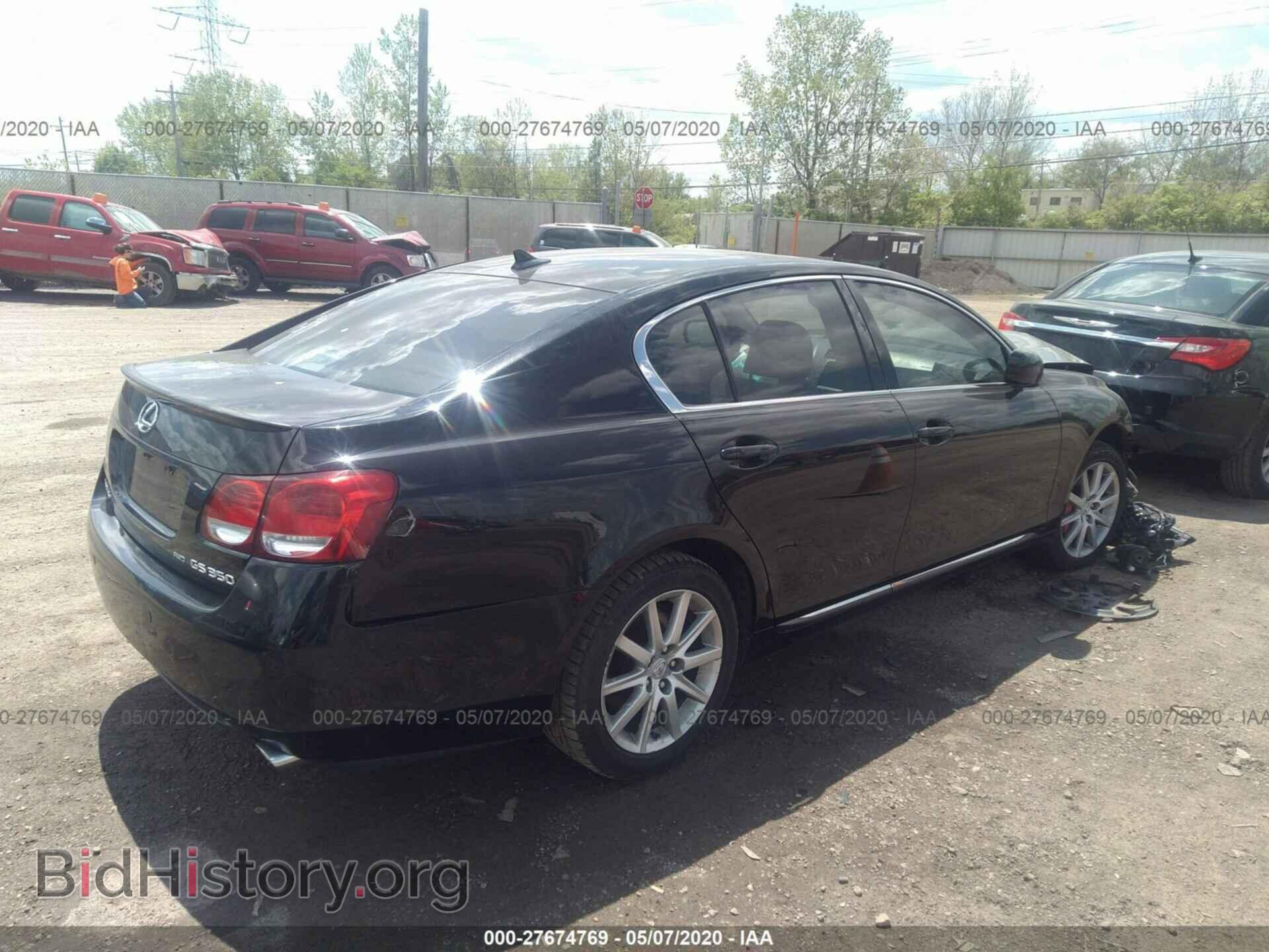 2007 LEXUS GS - VIN: JTHCE96SX70010376 - Фото 4