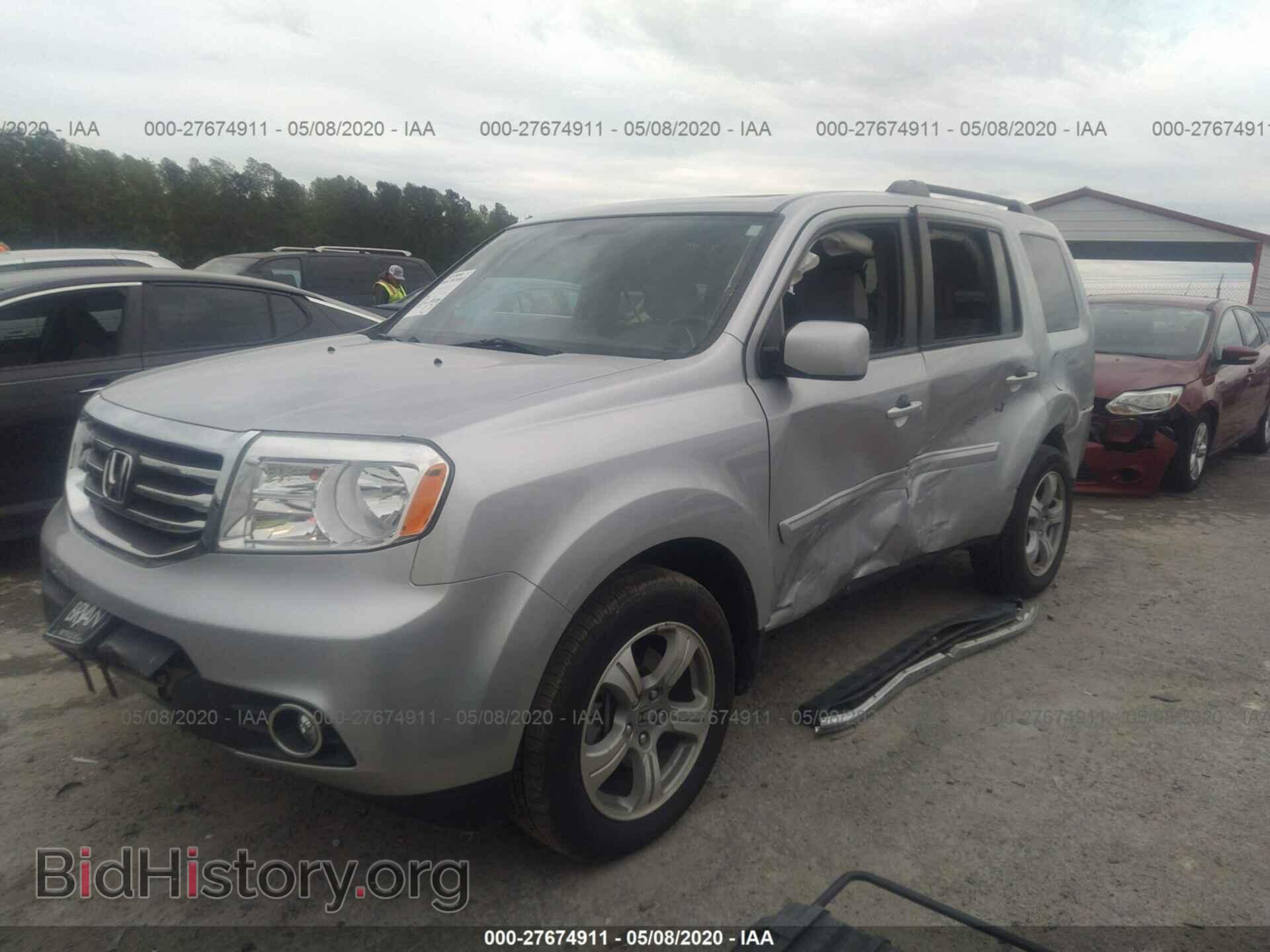 2014 HONDA PILOT - VIN: 5FNYF3H58EB022064 - Фото 2