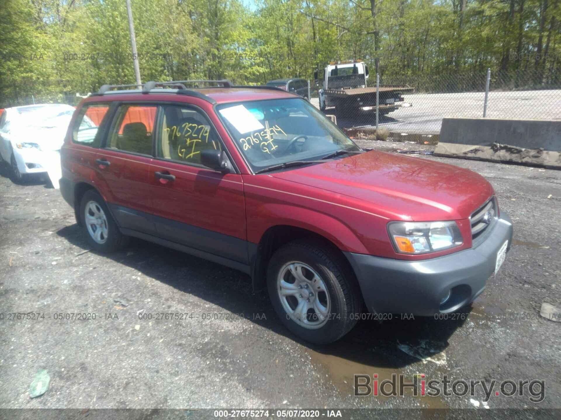 Photo JF1SG63625H711785 - SUBARU FORESTER 2005