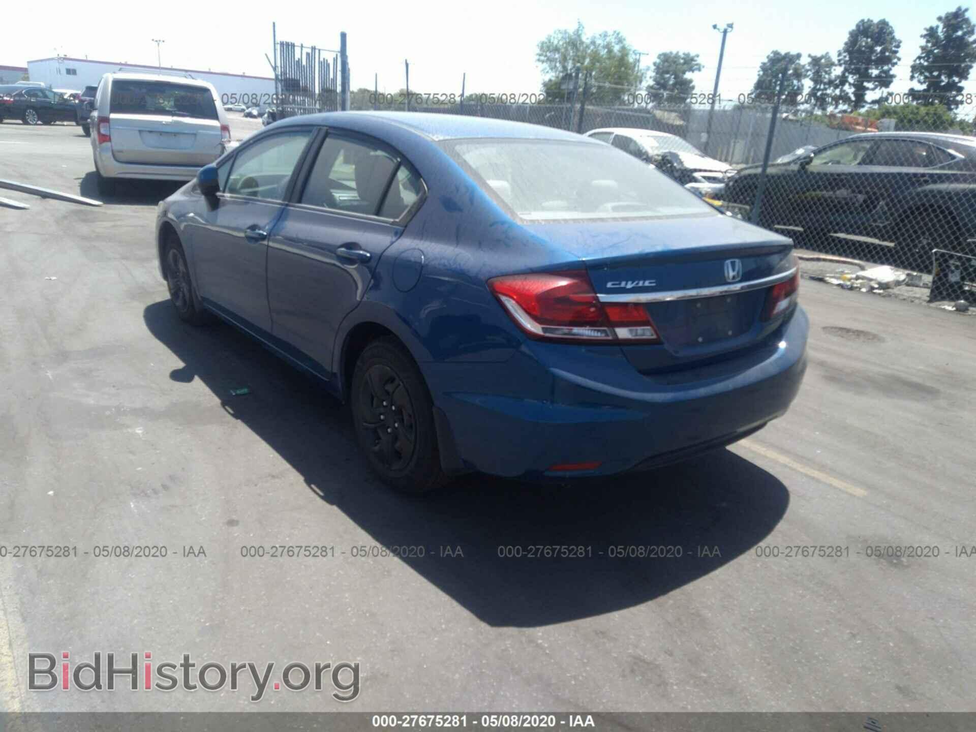 2013 HONDA CIVIC - VIN: 19XFB2F55DE270678 - Фото 3