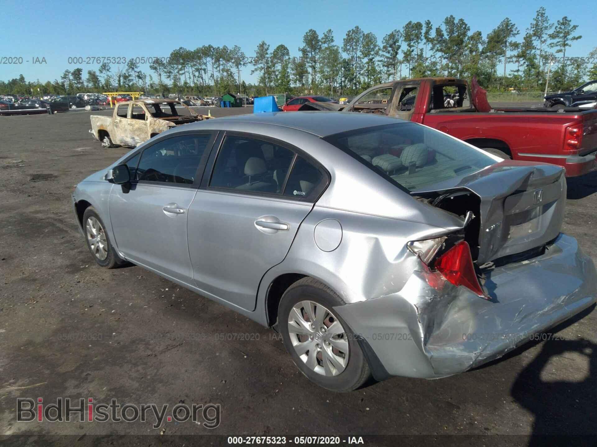 2012 HONDA CIVIC - VIN: 19XFB2F58CE017045 - Фото 3