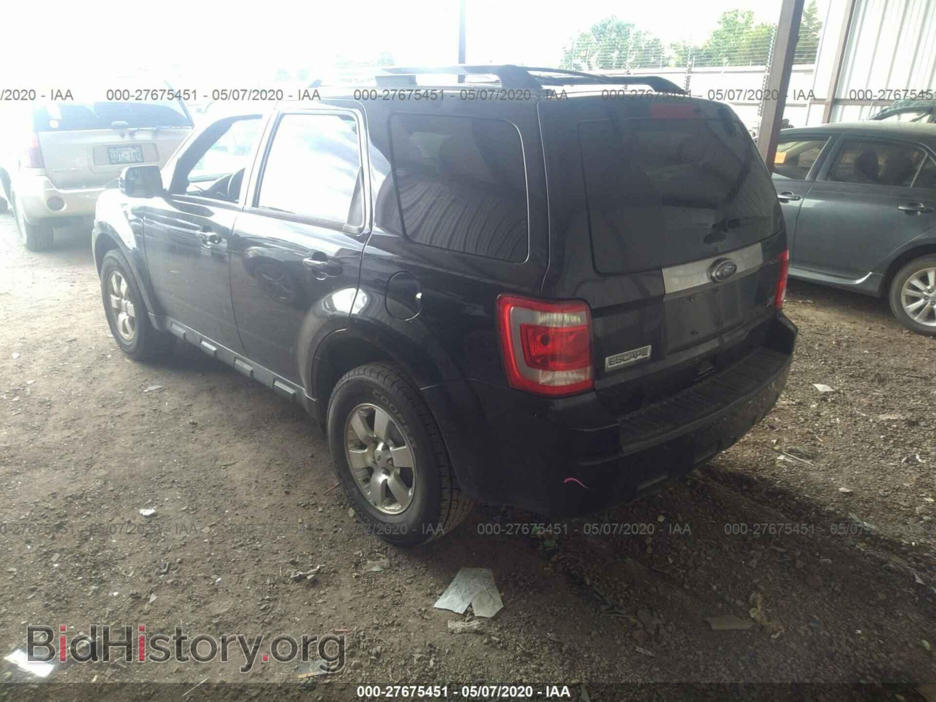 2011 FORD ESCAPE - VIN: 1FMCU0EG9BKB04285 - Фото 3