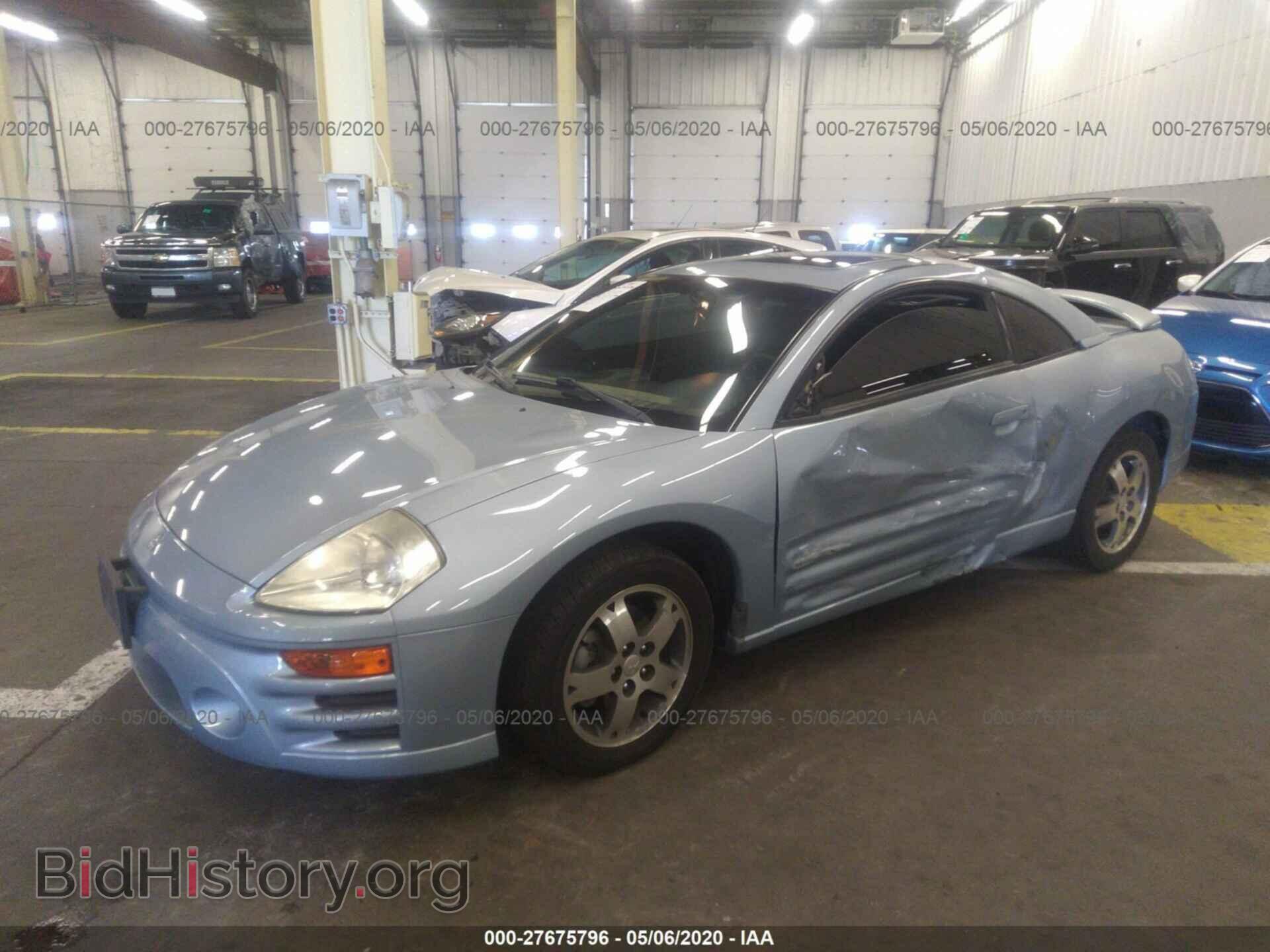 2003 MITSUBISHI ECLIPSE - VIN: 4A3AC44G43E111648 - Фото 2