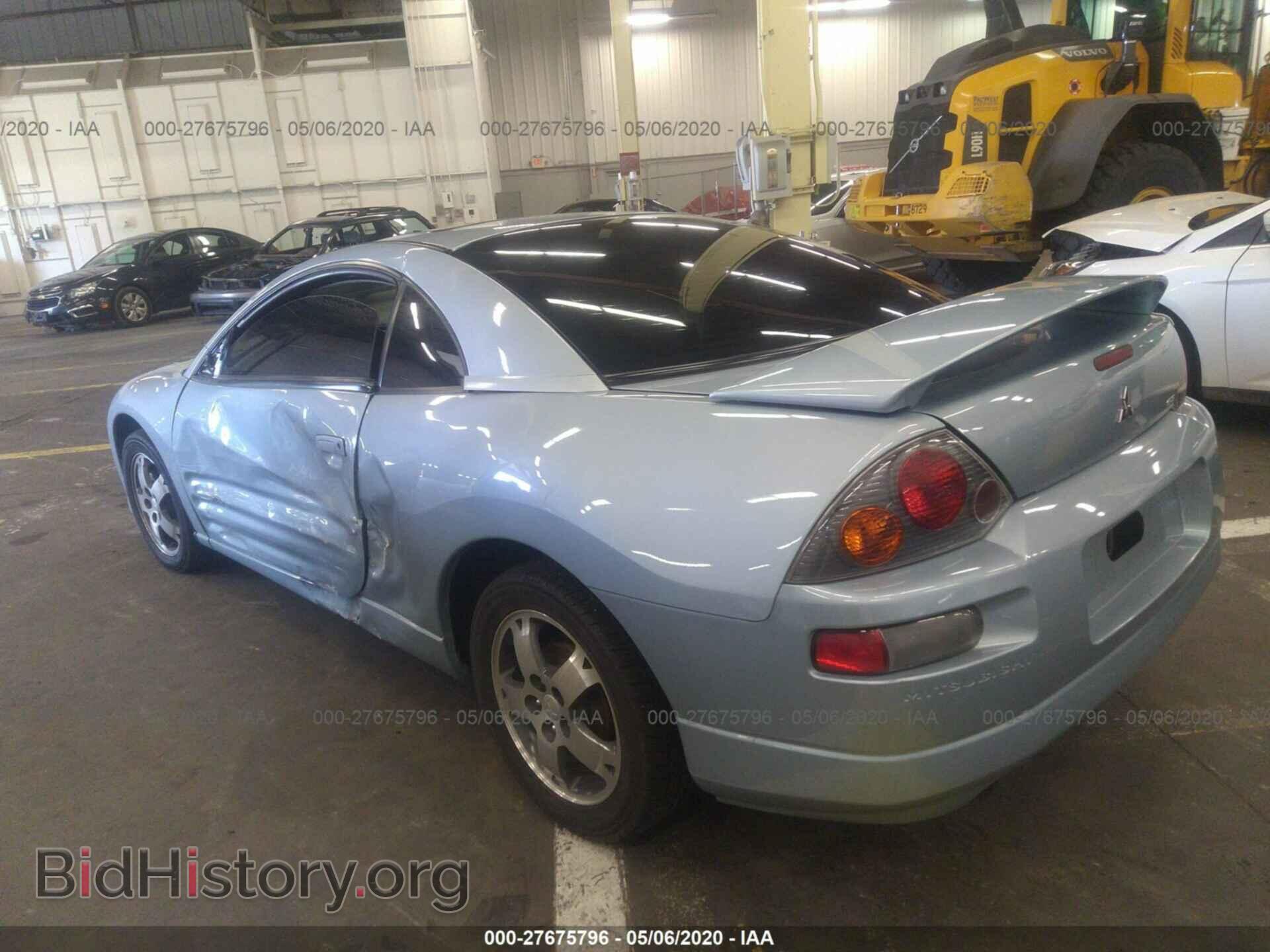 2003 MITSUBISHI ECLIPSE - VIN: 4A3AC44G43E111648 - Фото 3