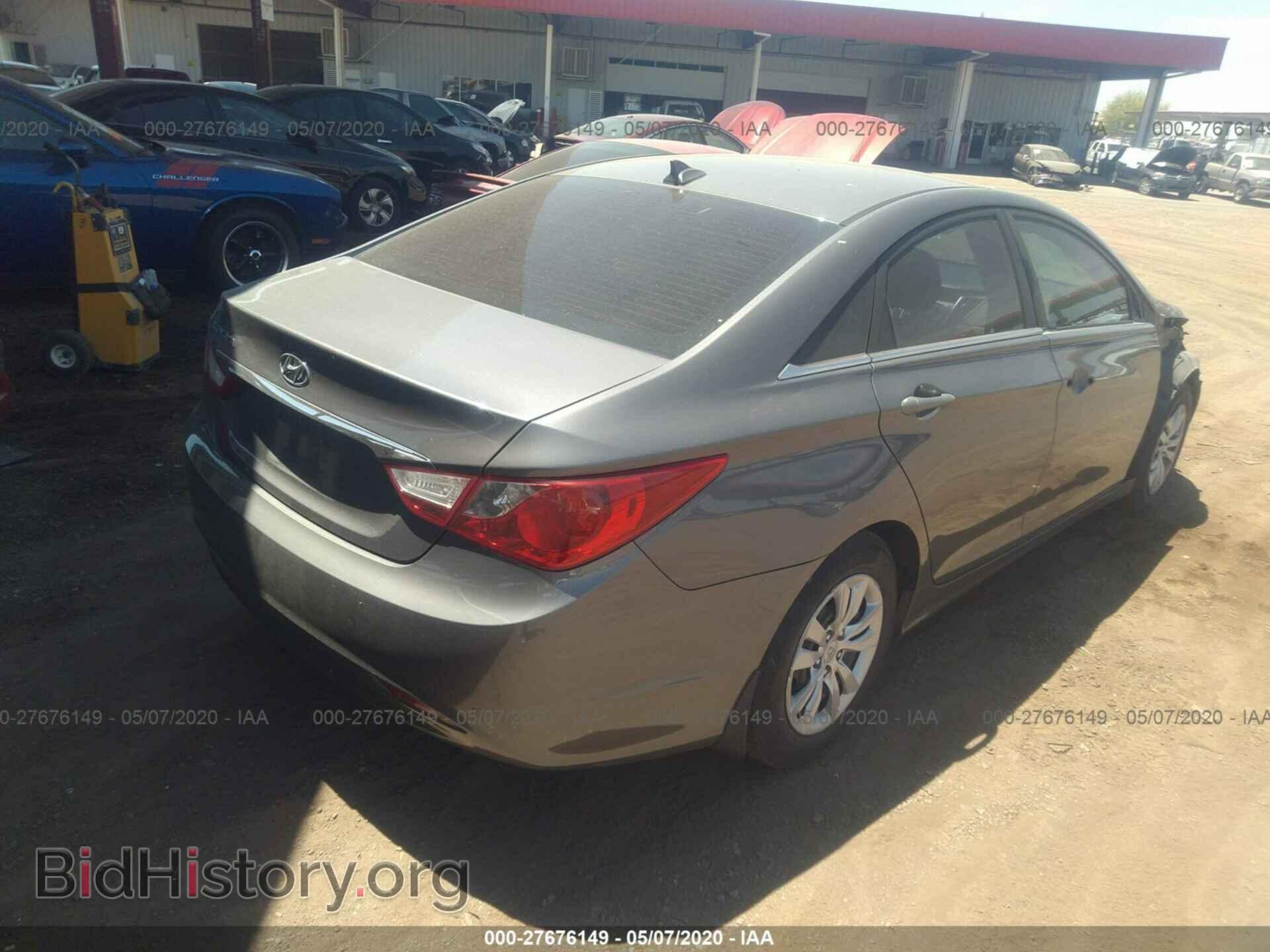 2012 HYUNDAI SONATA - VIN: 5NPEB4AC5CH496758 - Фото 4