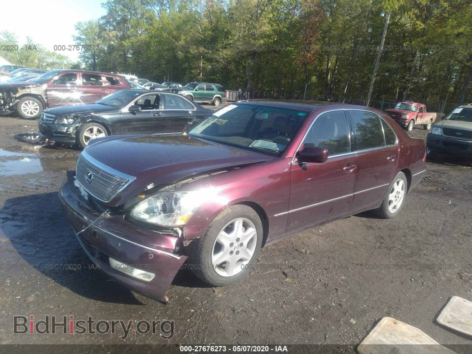 2004 LEXUS LS - VIN: JTHBN36F140133300 - Фото 2