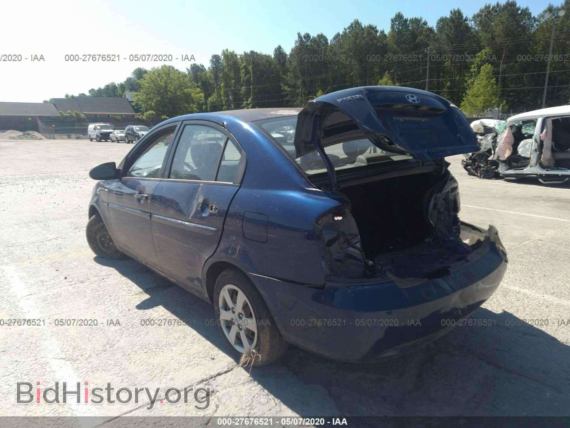 2008 HYUNDAI ACCENT - VIN: KMHCN46C98U168520 - Фото 6