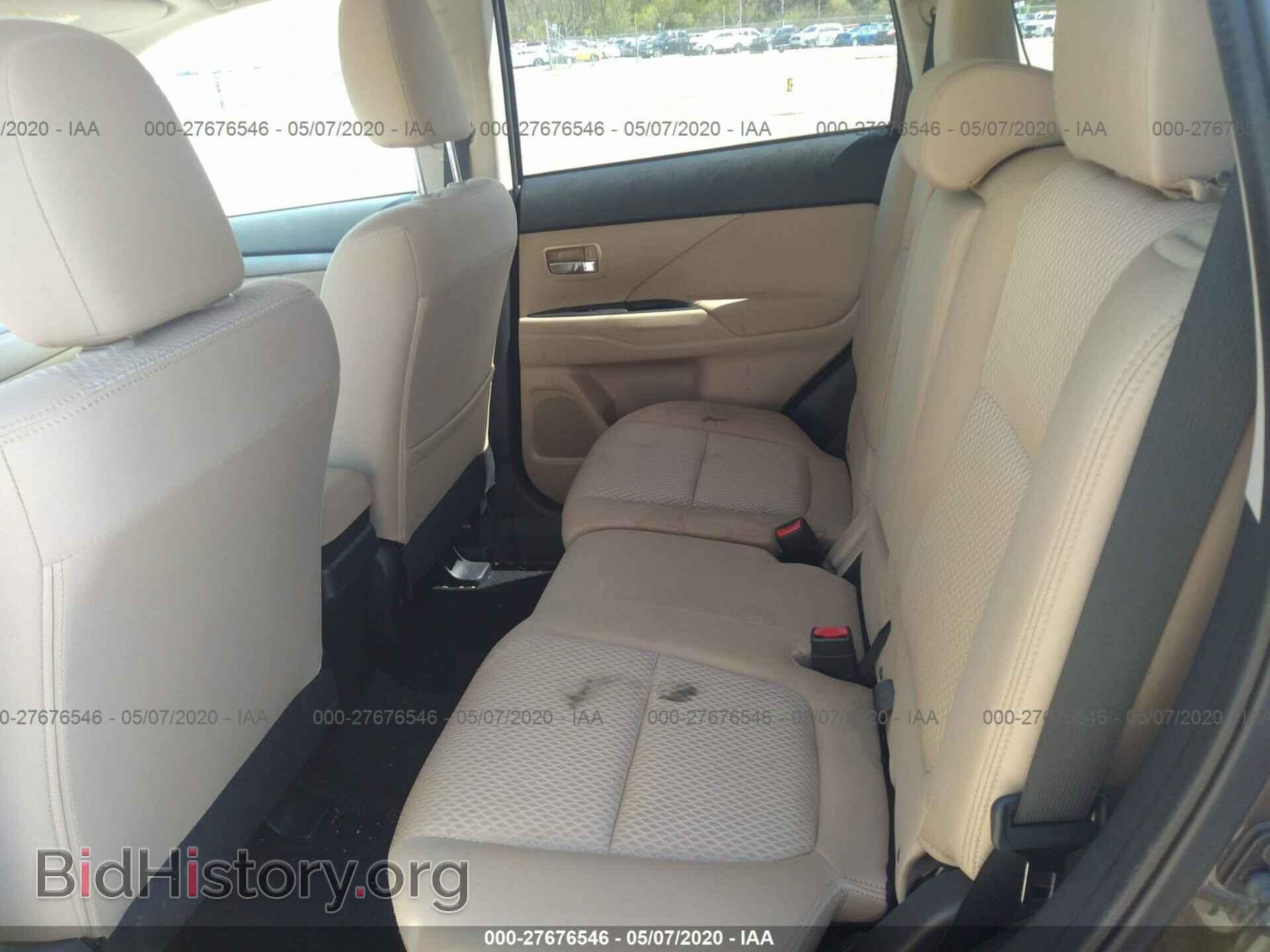 2016 MITSUBISHI OUTLANDER - VIN: JA4AZ3A30GZ042897 - Фото 8