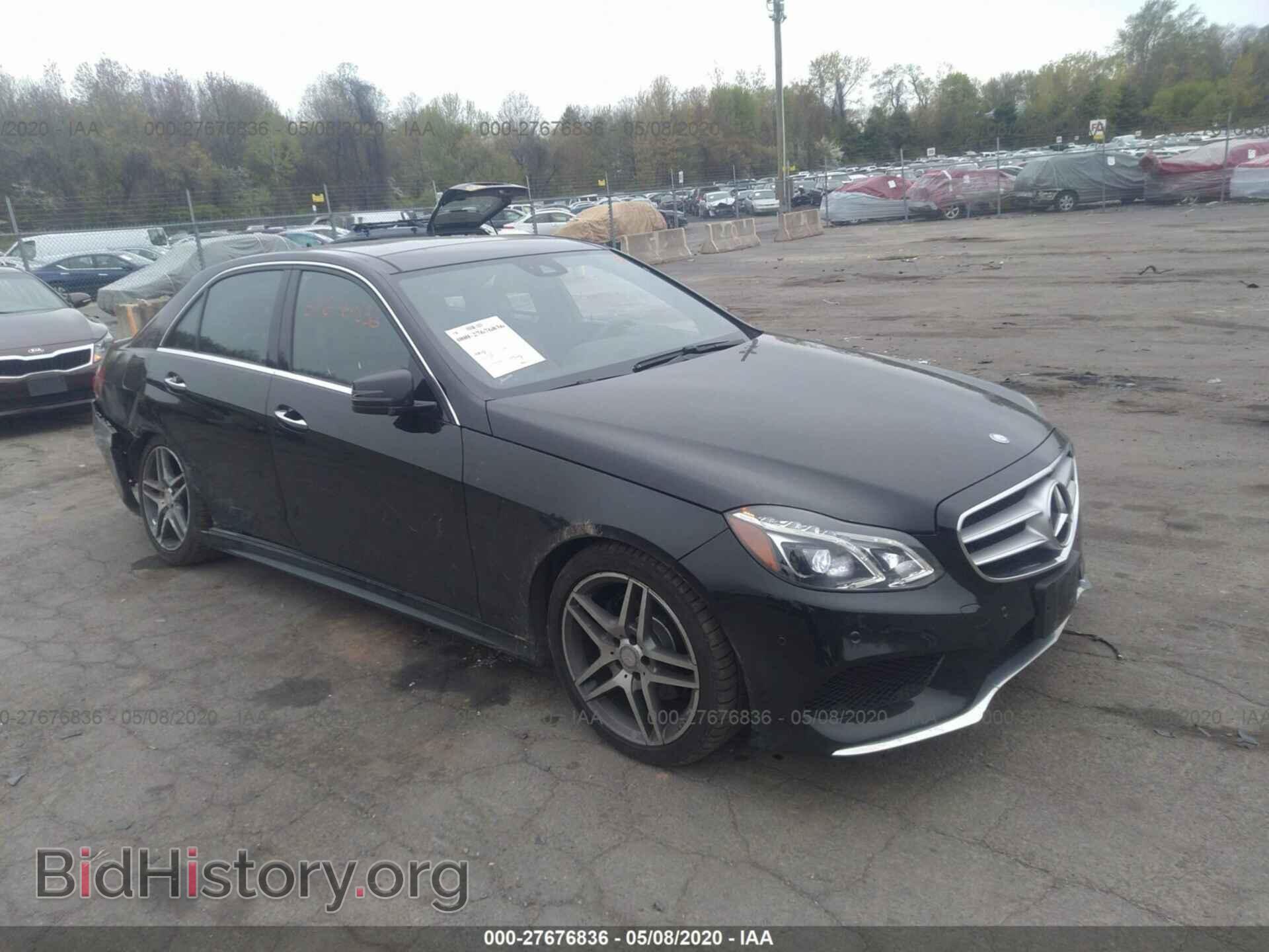 Photo WDDHF8JB6EB013157 - MERCEDES-BENZ E 2014