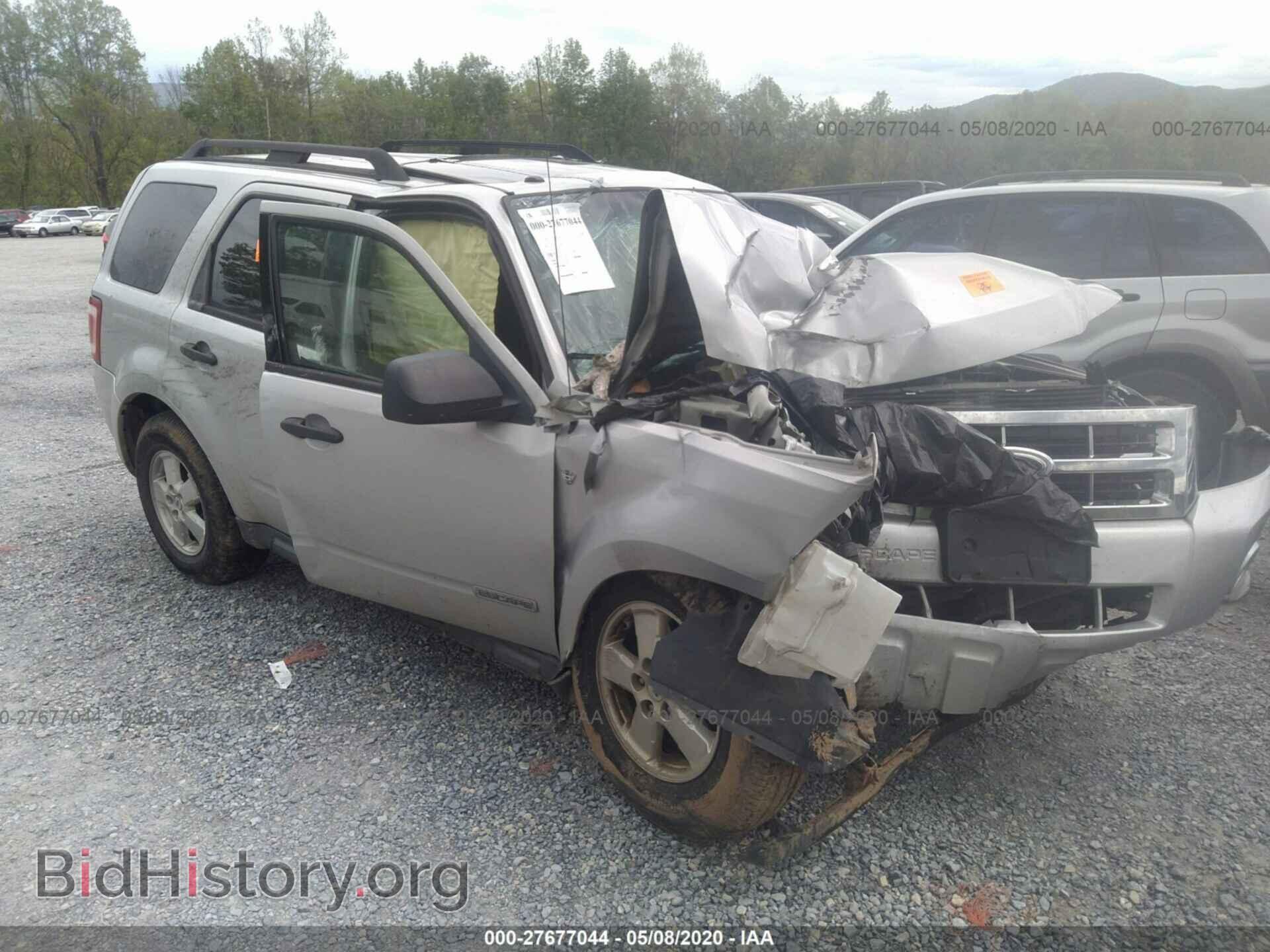 Photo 1FMCU93168KE29357 - FORD ESCAPE 2008