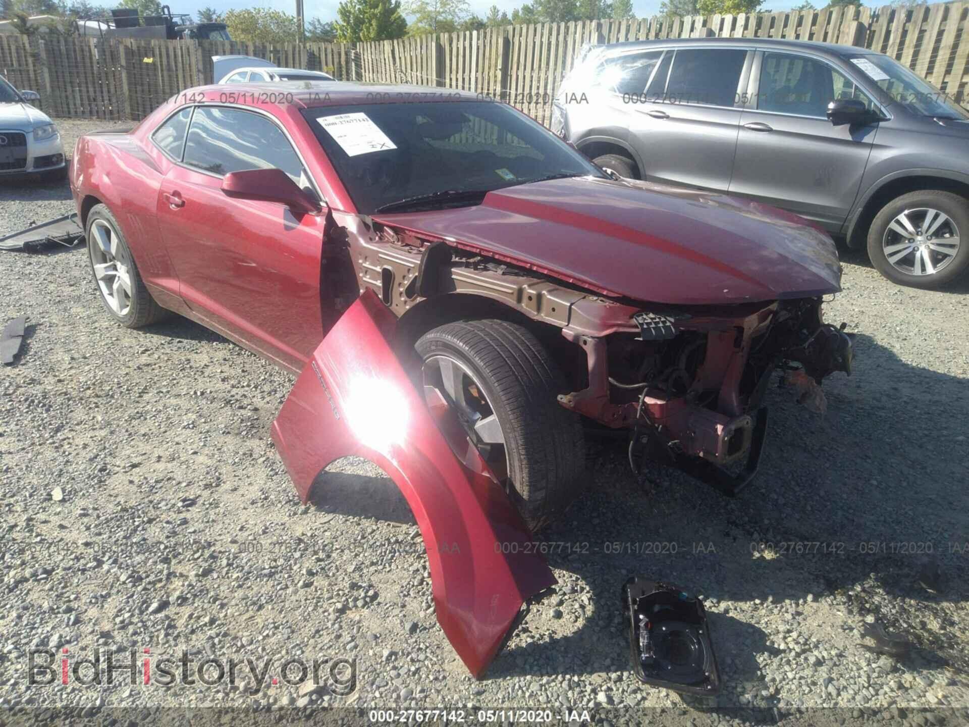 Photo 2G1FK1EJ2B9123795 - CHEVROLET CAMARO 2011