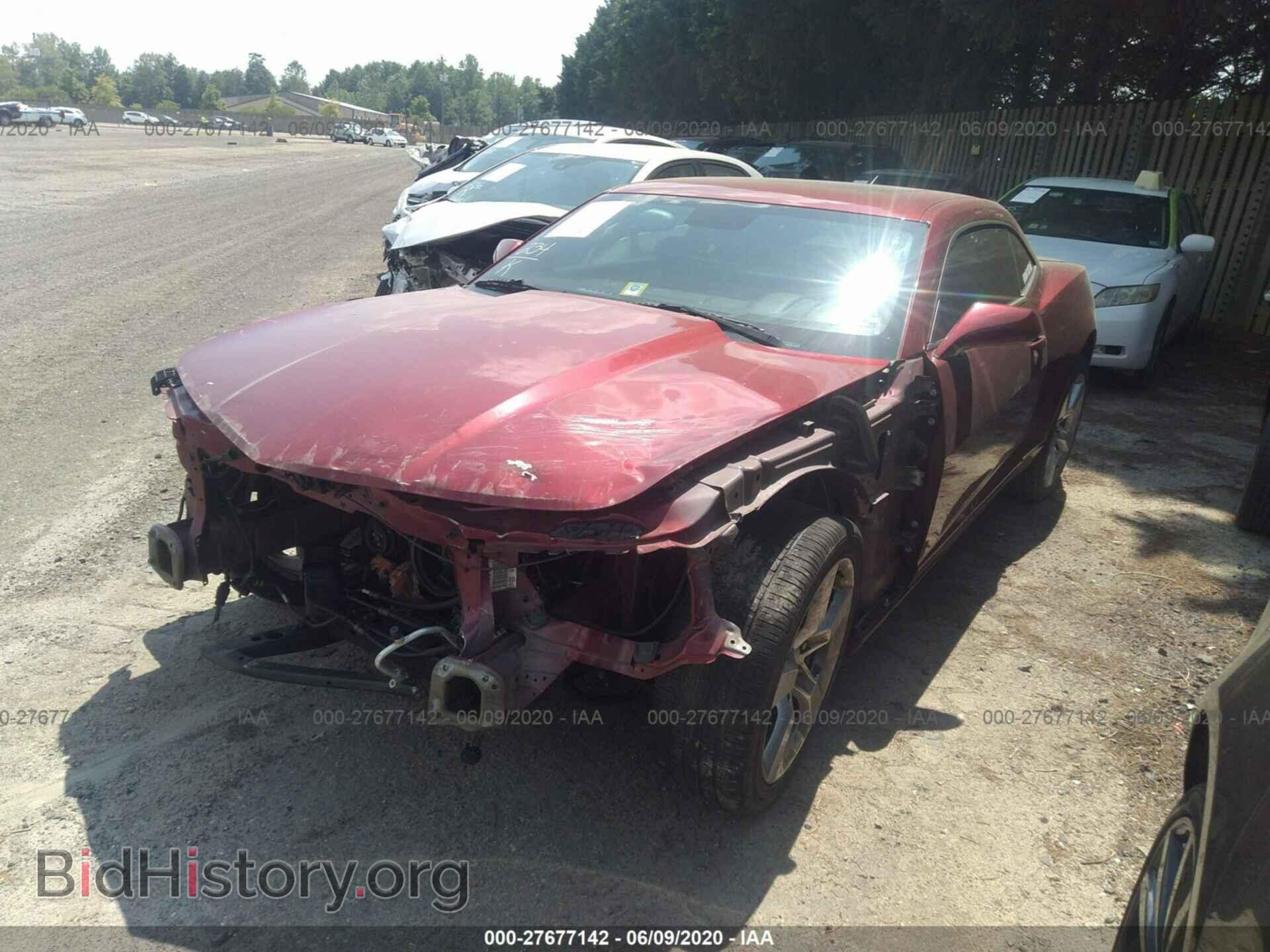 2011 CHEVROLET CAMARO - VIN: 2G1FK1EJ2B9123795 - Фото 2