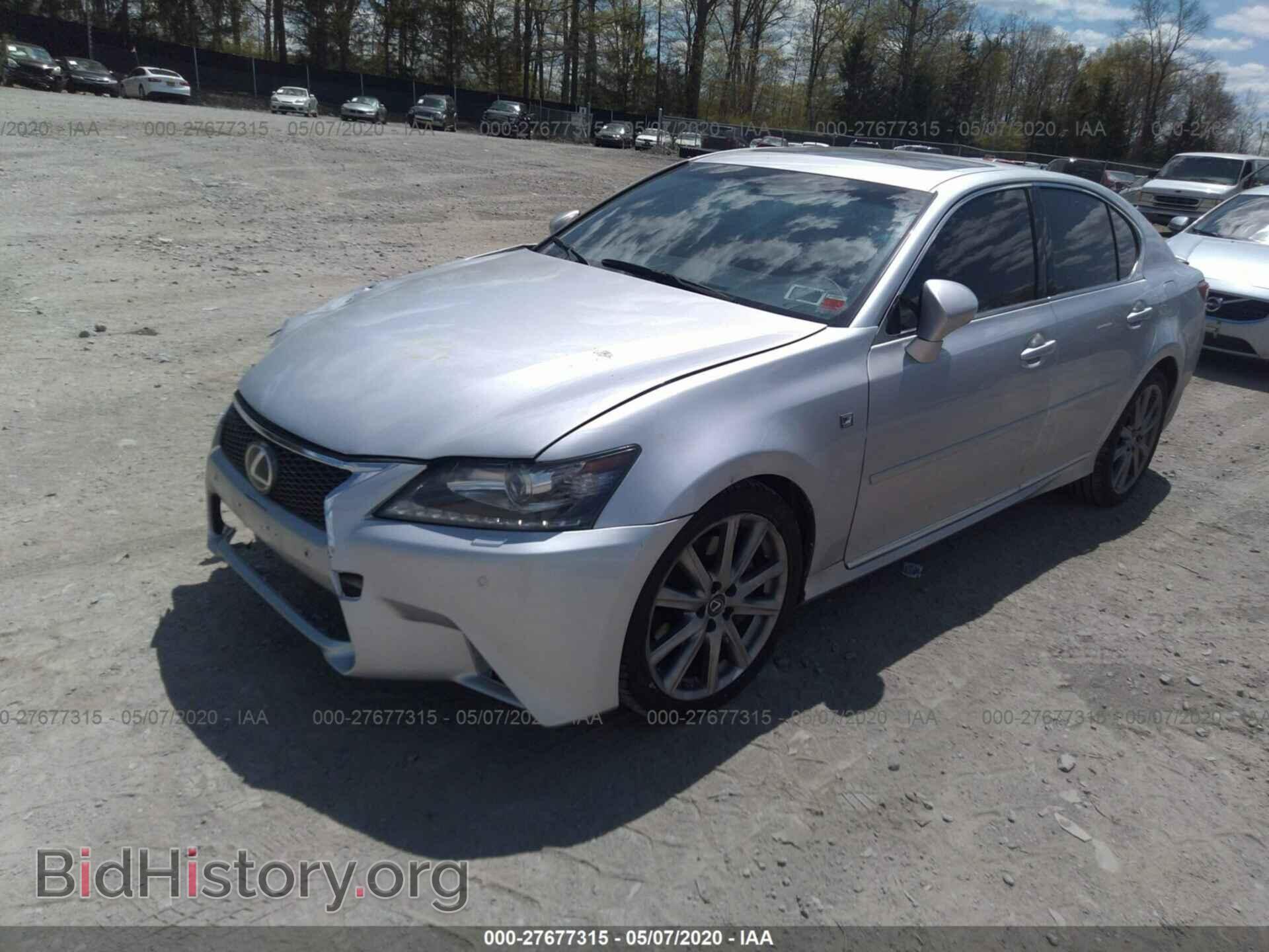 2013 LEXUS GS - VIN: JTHCE1BL4D5003292 - Фото 2