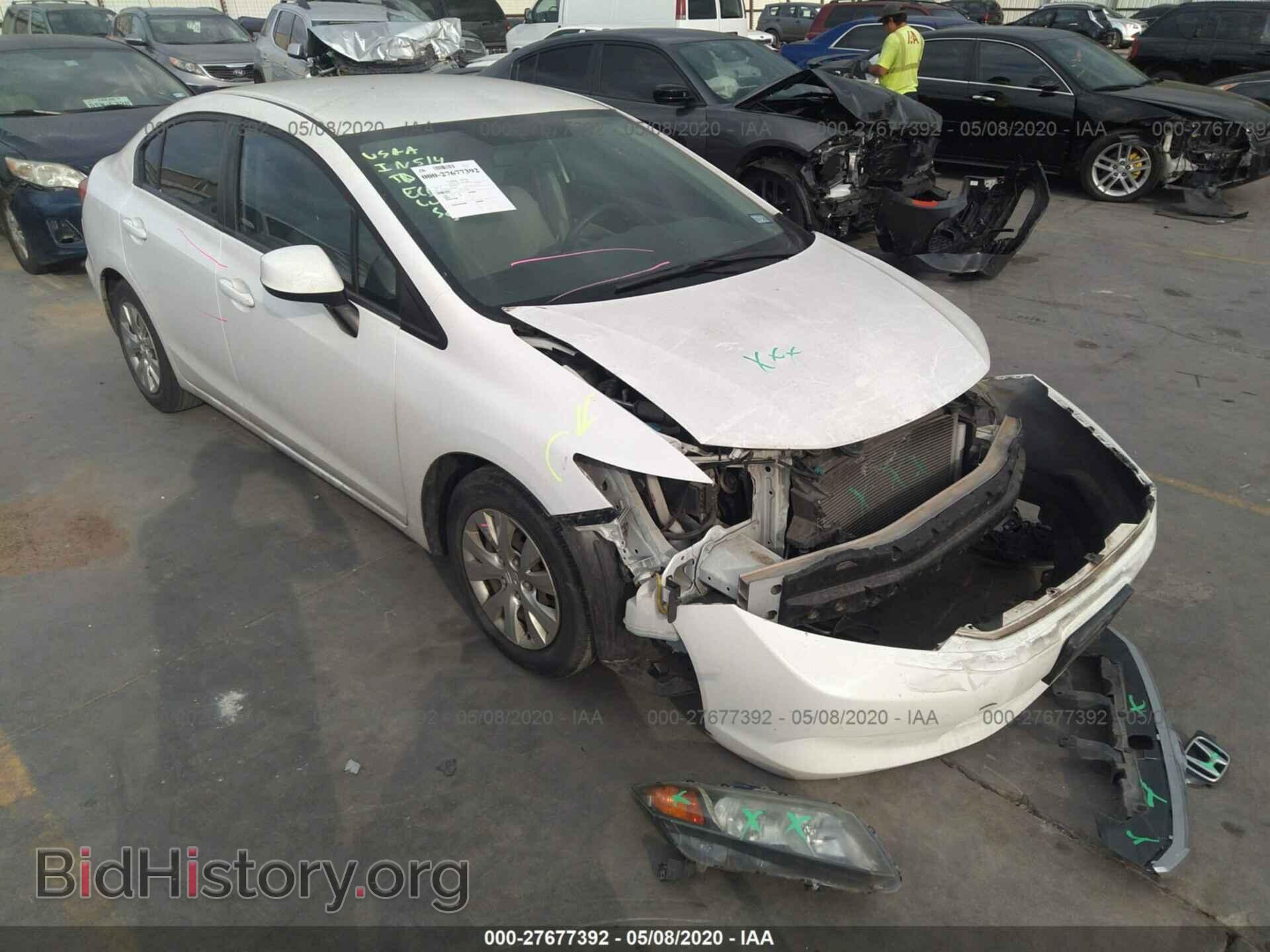 Photo 2HGFB2F59CH563374 - HONDA CIVIC 2012