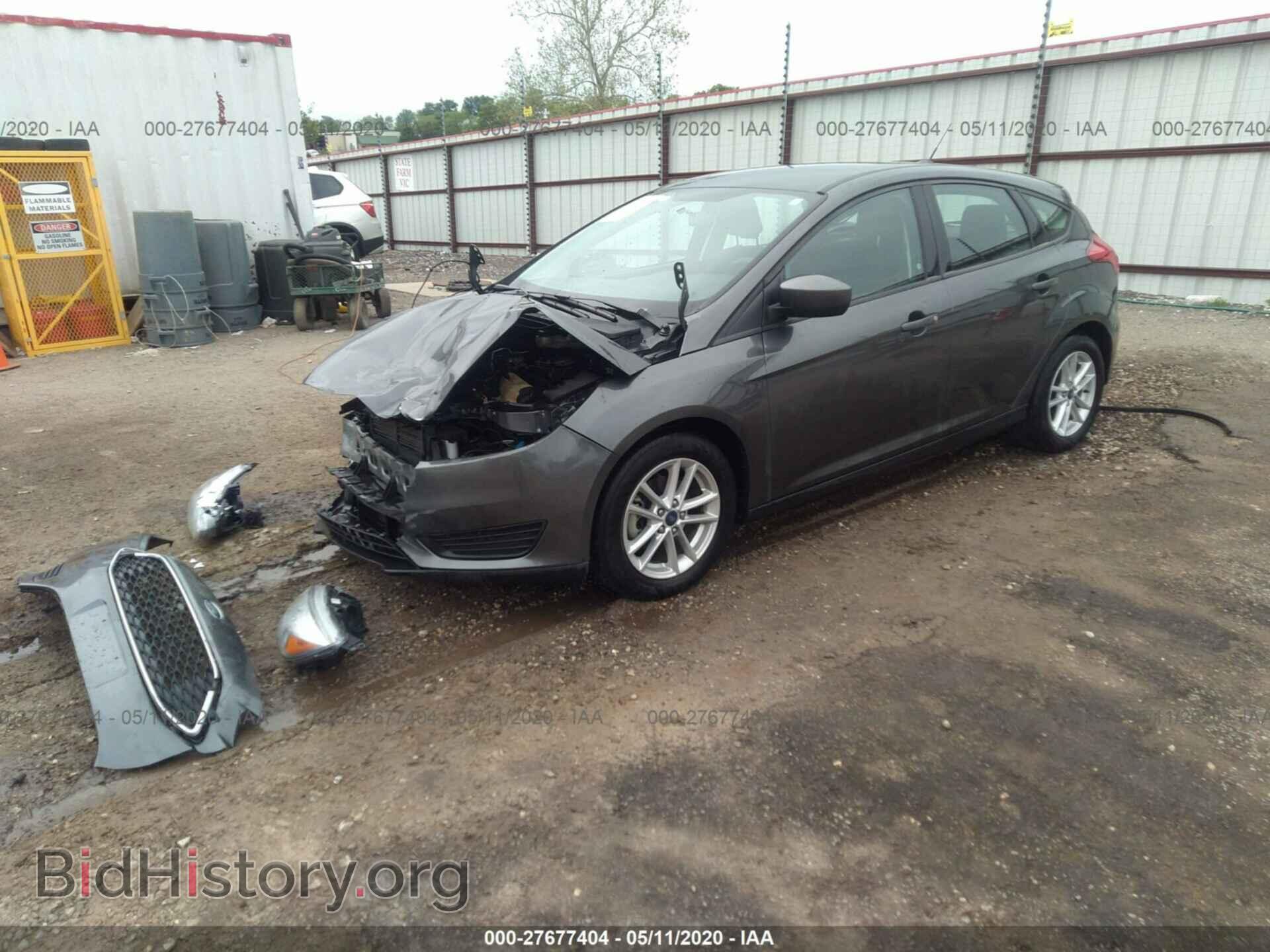 2018 FORD FOCUS - VIN: 1FADP3K28JL324042 - Фото 2