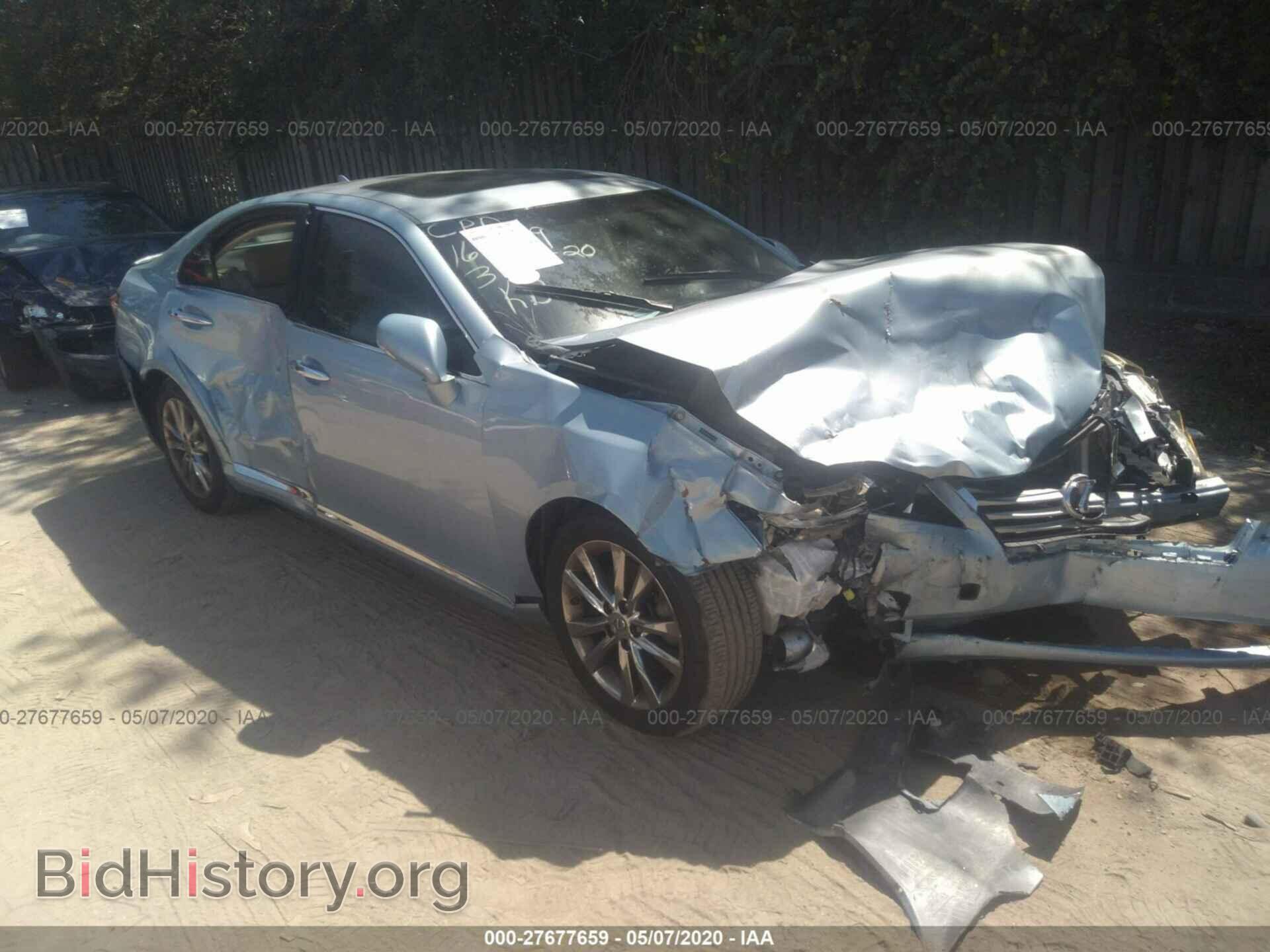 Photo JTHBK1EG8A2352603 - LEXUS ES 2010