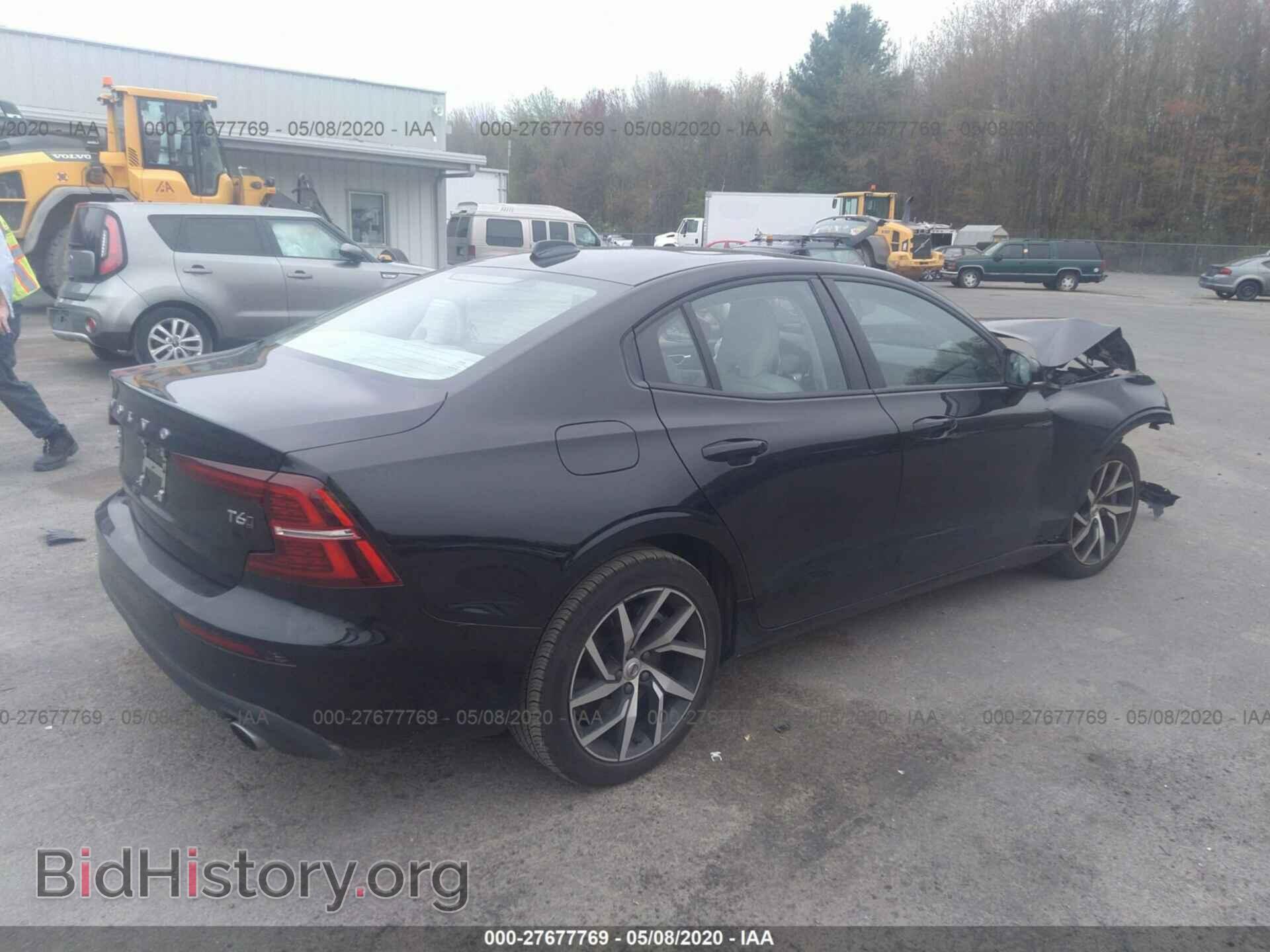 2019 VOLVO S60 - VIN: 7JRA22TK3KG009018 - Фото 4