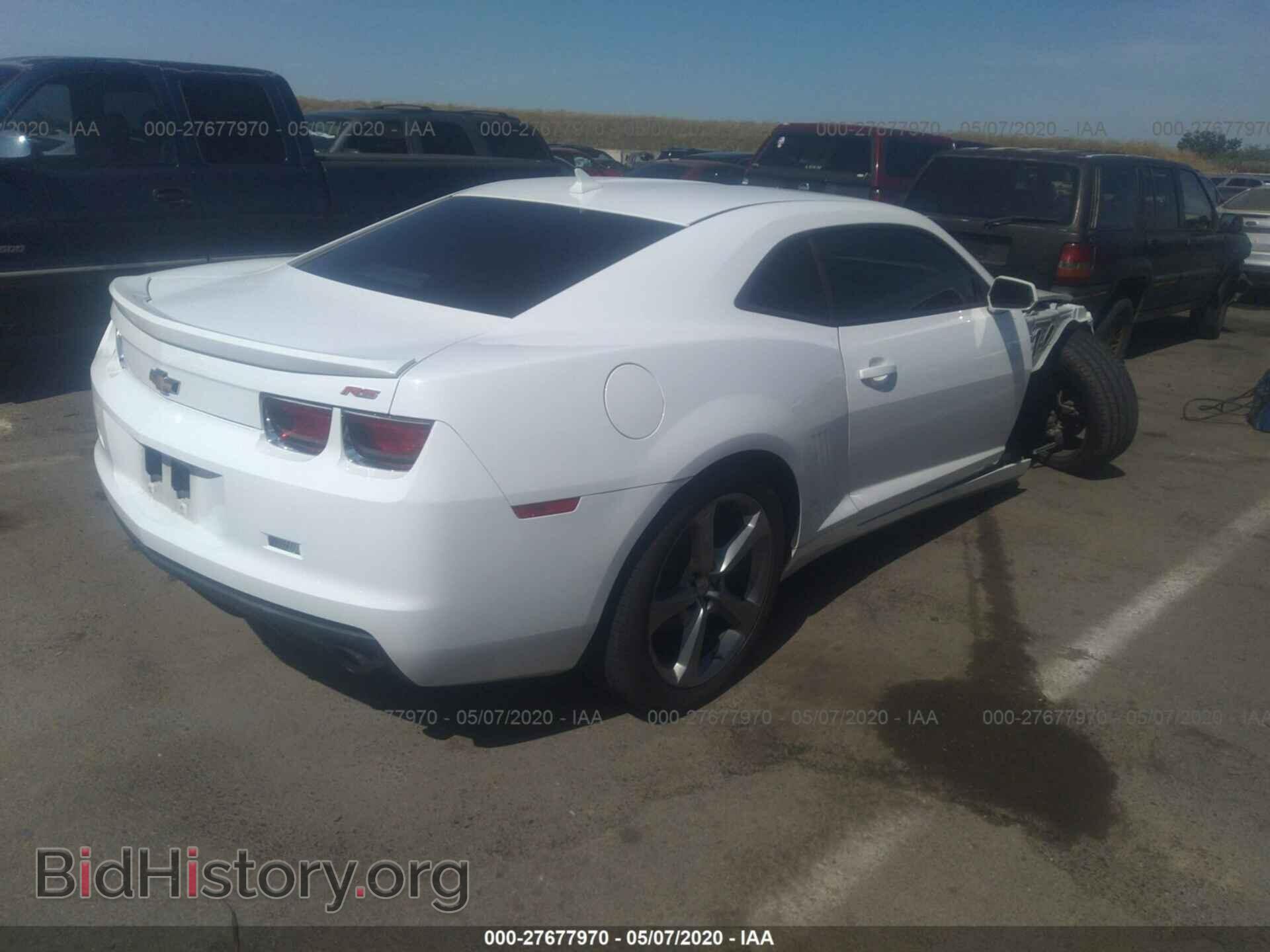2013 CHEVROLET CAMARO - VIN: 2G1FA1E33D9198237 - Фото 4