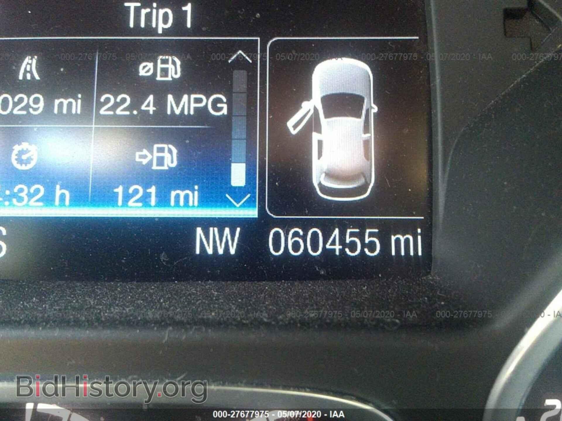 2014 FORD ESCAPE - VIN: 1FMCU9G95EUB62809 - Фото 7