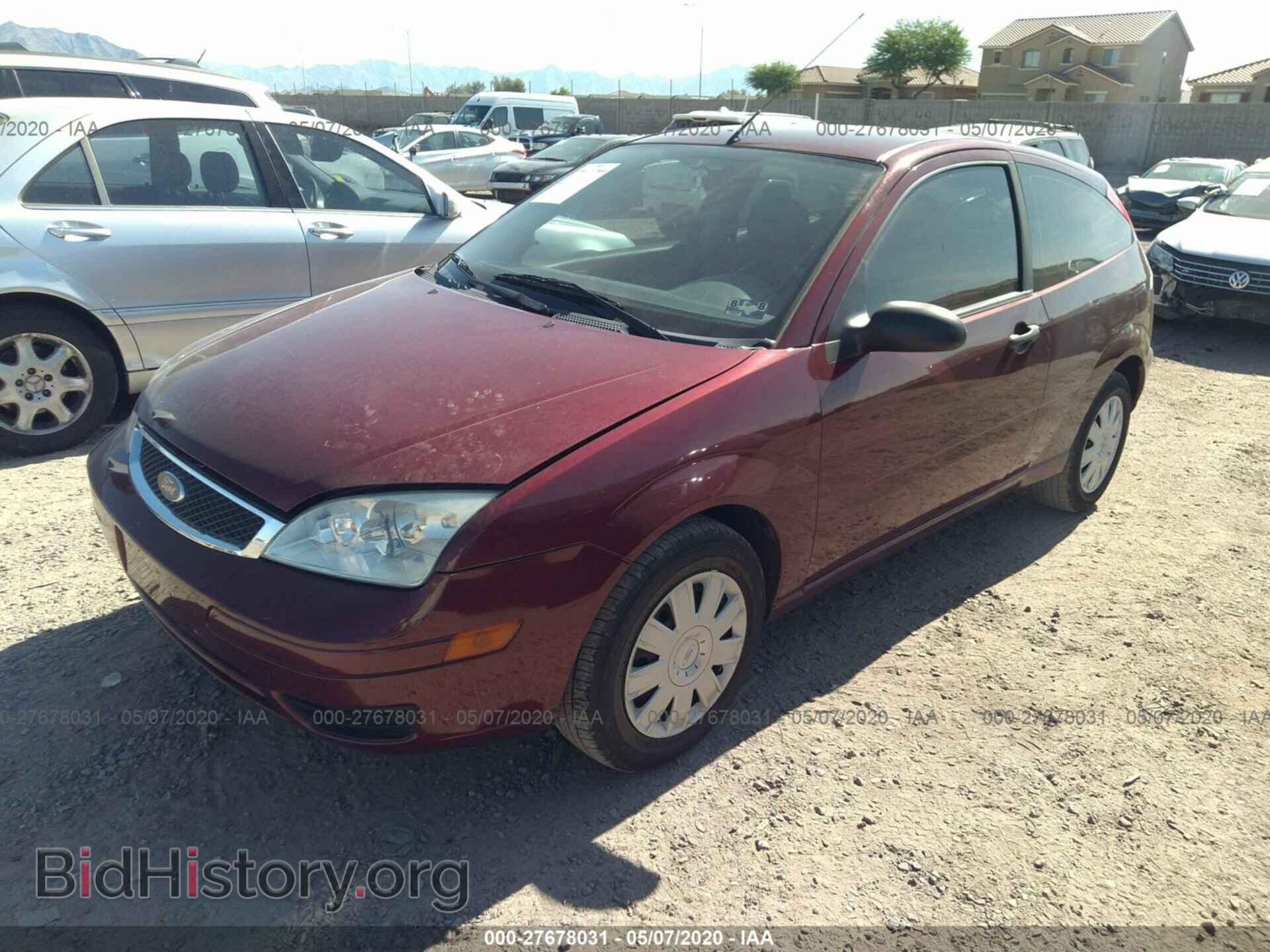 2007 FORD FOCUS - VIN: 1FAFP31N87W157547 - Фото 2