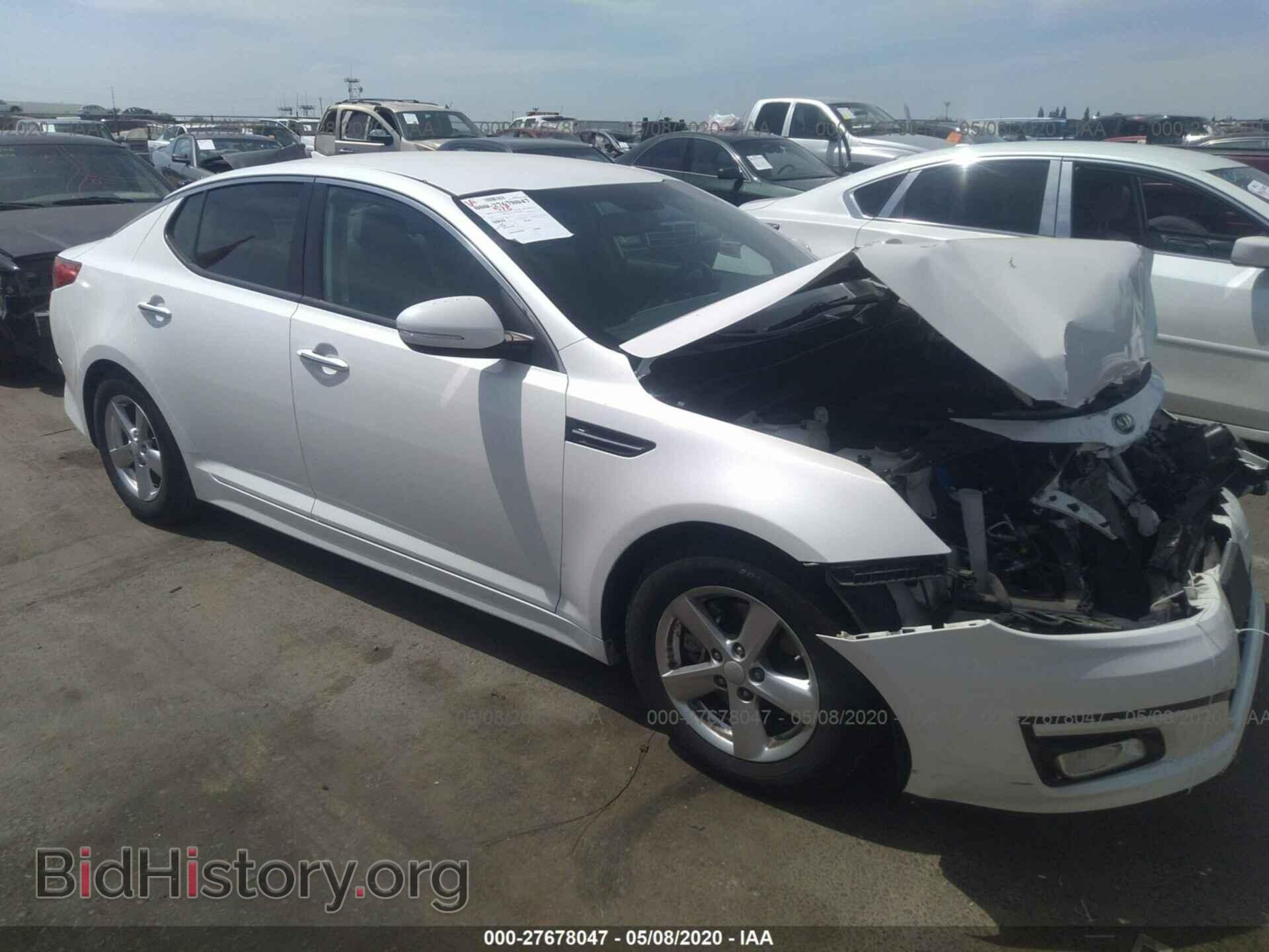 Photo KNAGM4A76F5640146 - KIA OPTIMA 2015