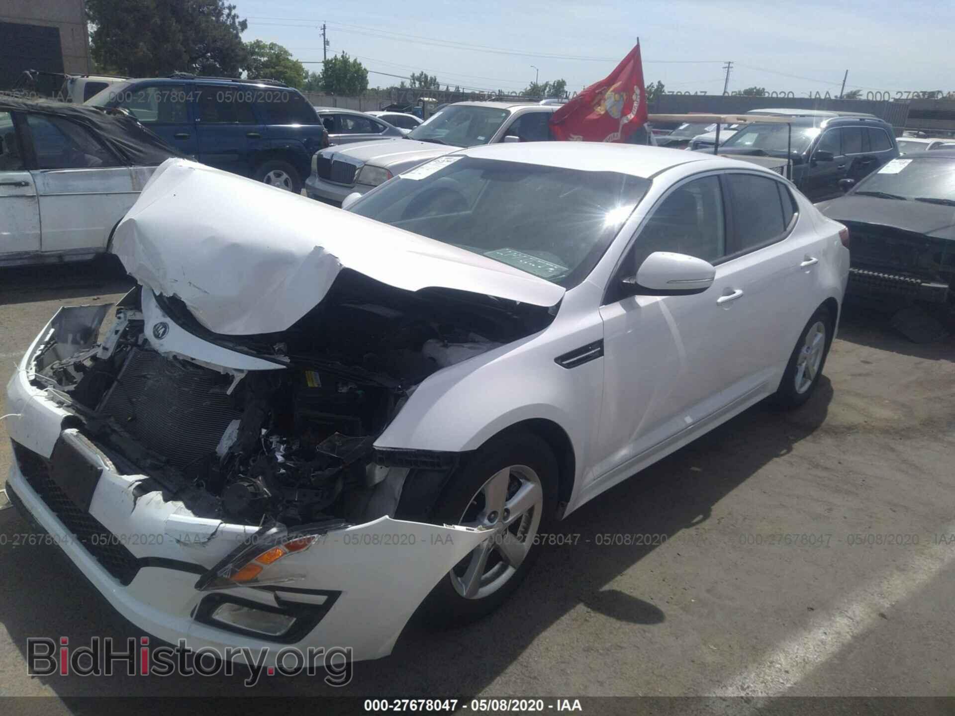 2015 KIA OPTIMA - VIN: KNAGM4A76F5640146 - Photo 2