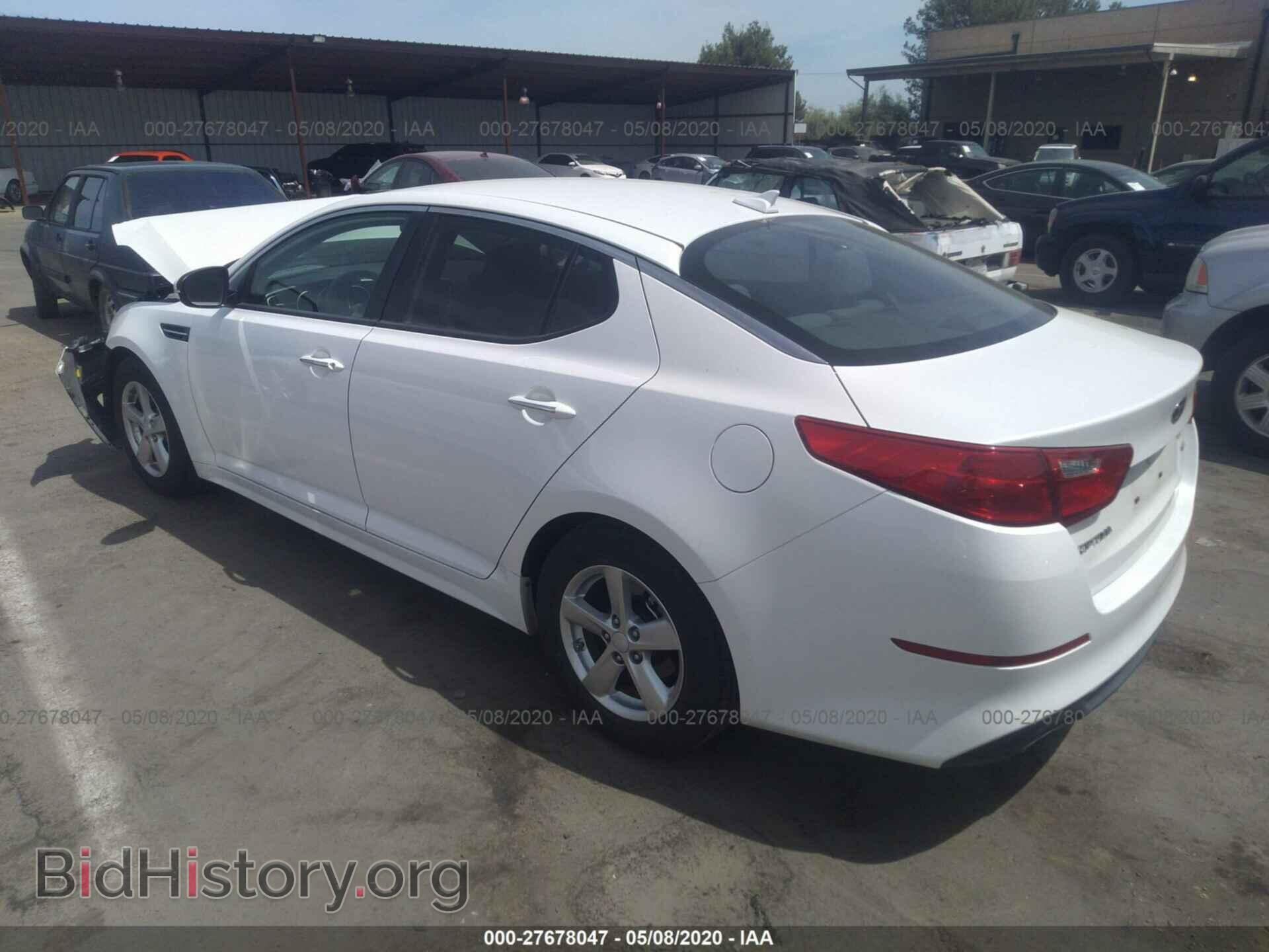 2015 KIA OPTIMA - VIN: KNAGM4A76F5640146 - Photo 3