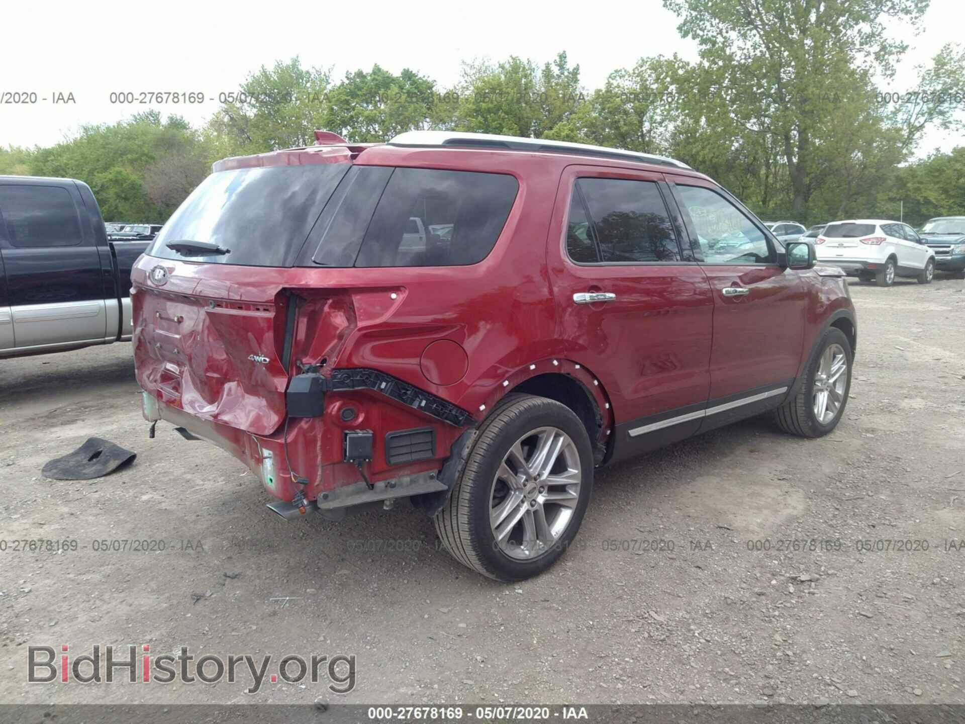 2016 FORD EXPLORER - VIN: 1FM5K8F84GGC31928 - Фото 4