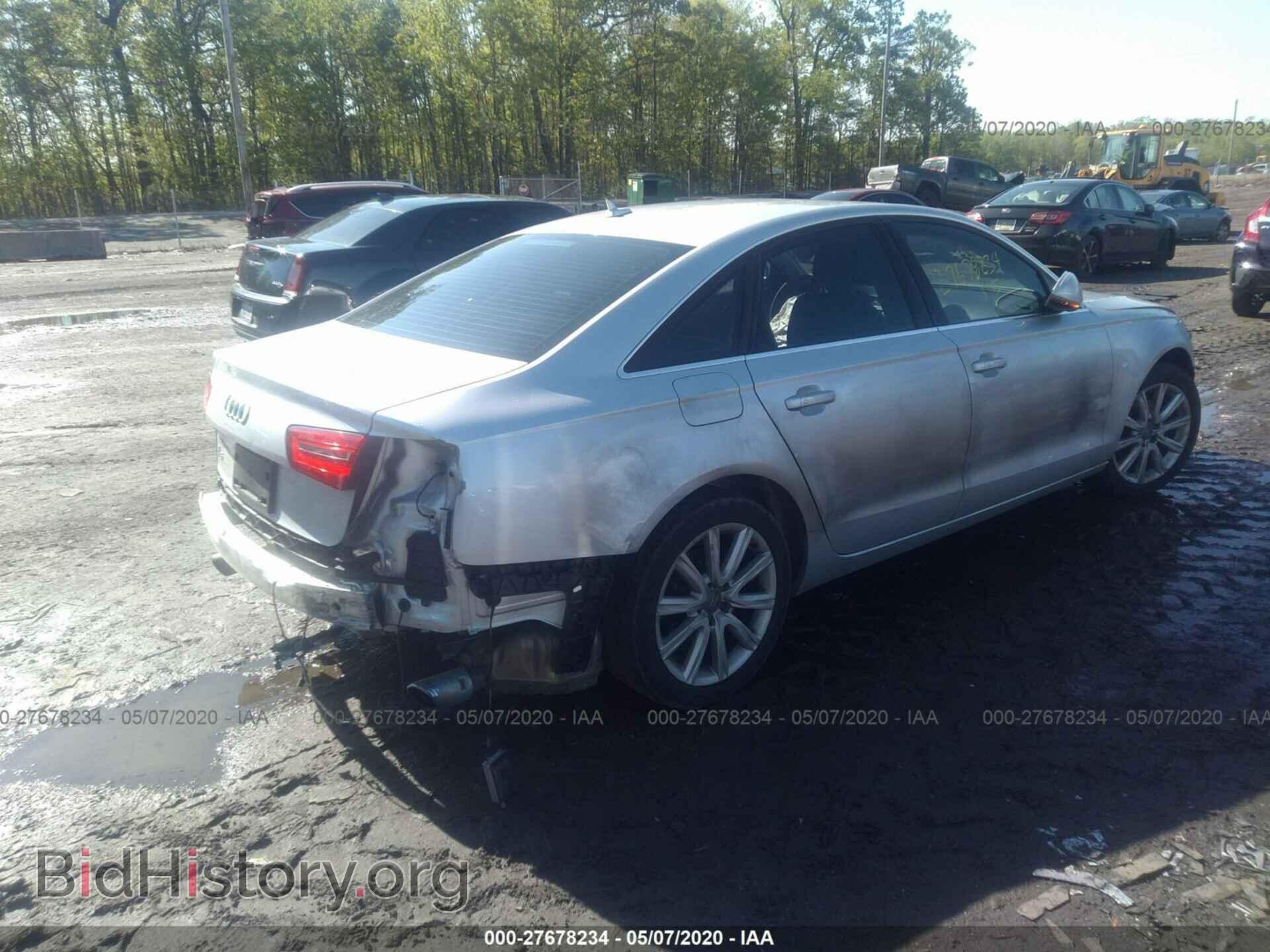 2013 AUDI A6 - VIN: WAUGFAFC8DN099659 - Photo 4