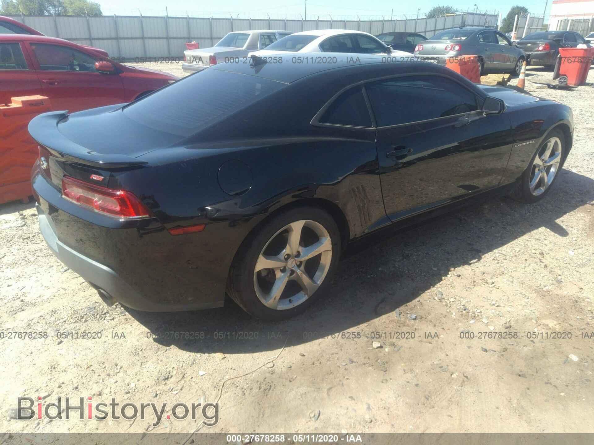 2014 CHEVROLET CAMARO - VIN: 2G1FB1E33E9146881 - Фото 4
