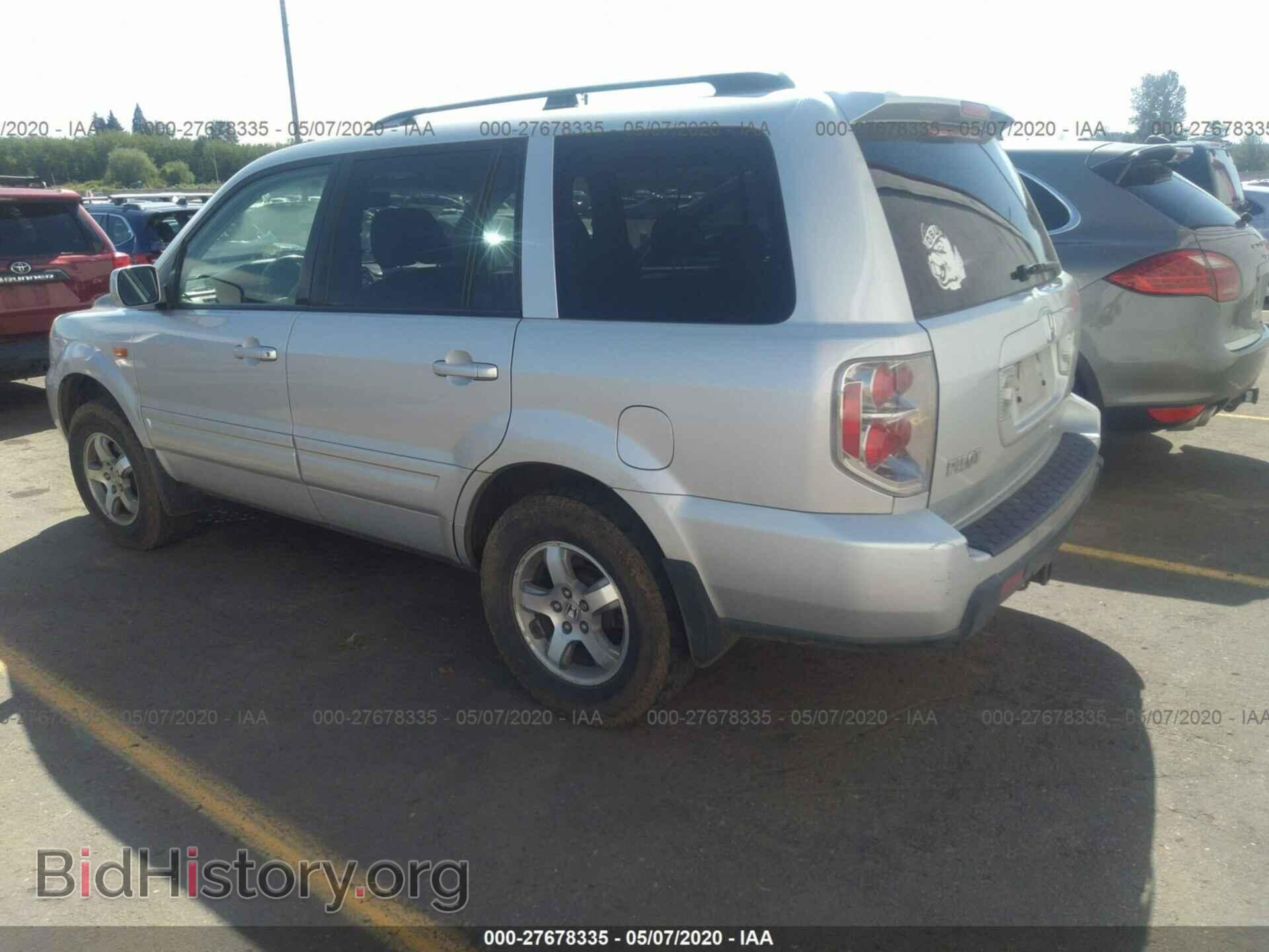 2006 HONDA PILOT - VIN: 2HKYF18636H511729 - Фото 3