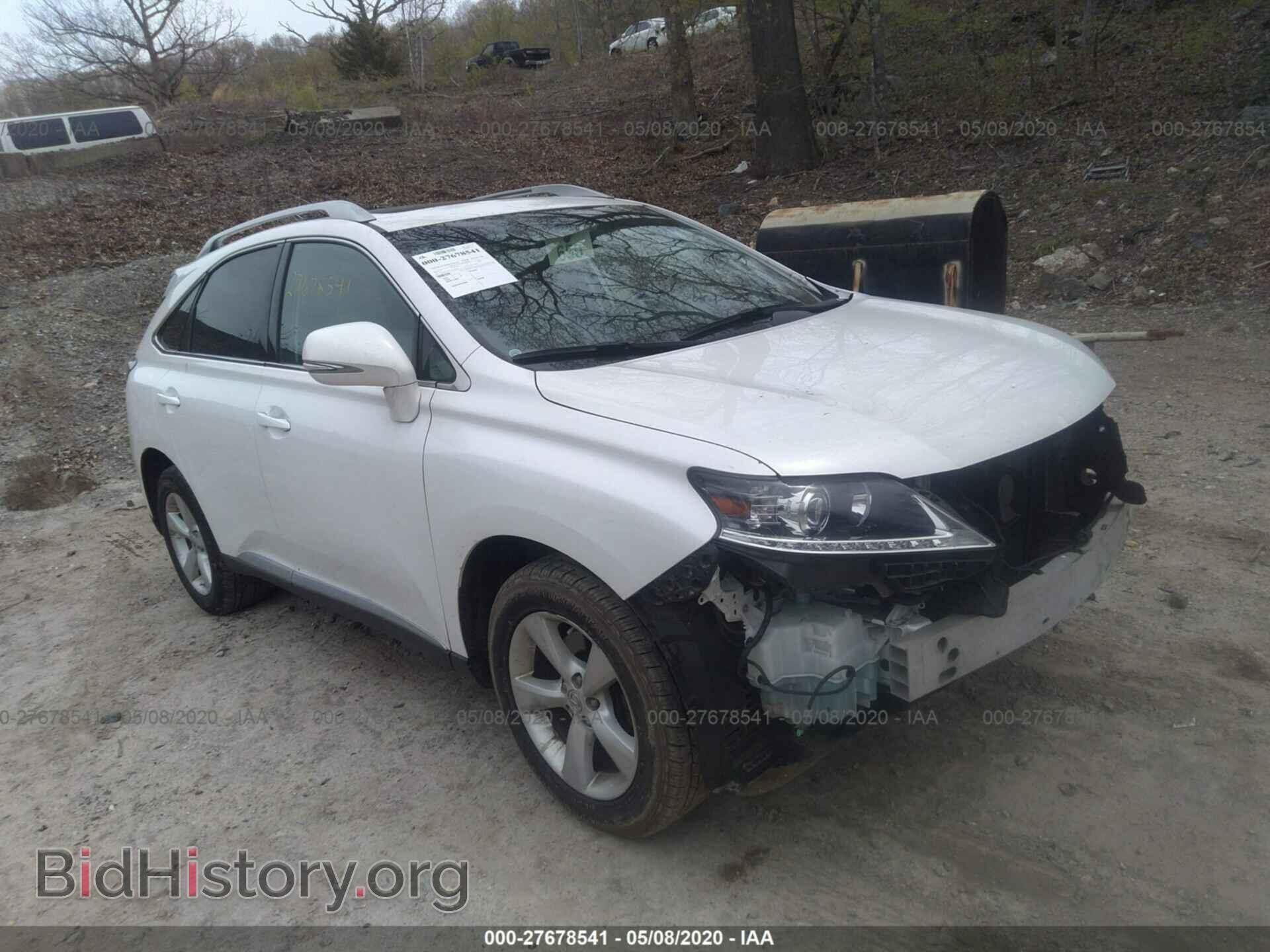 Photo 2T2BK1BA7EC244929 - LEXUS RX 2014