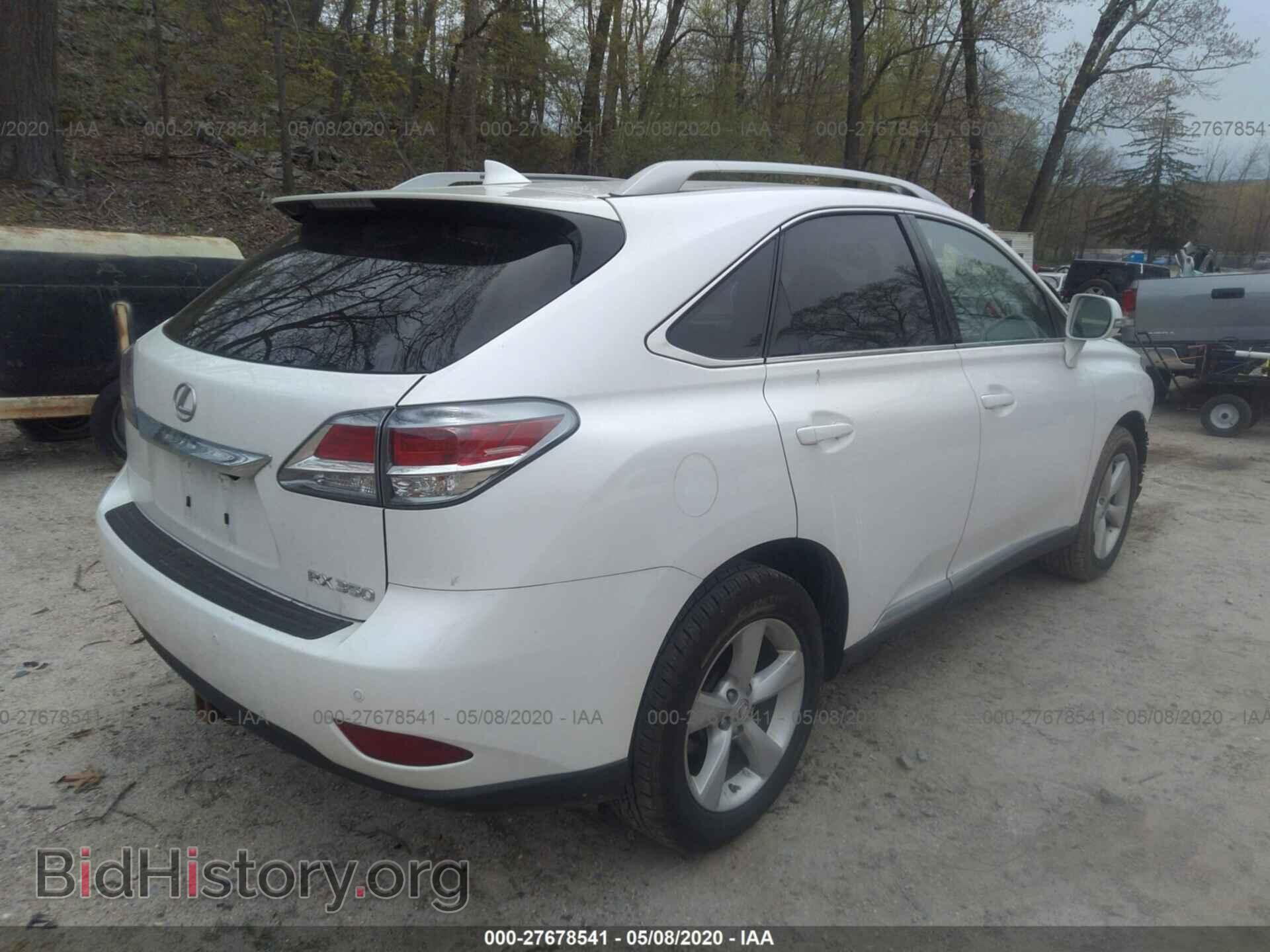 2014 LEXUS RX - VIN: 2T2BK1BA7EC244929 - Фото 4