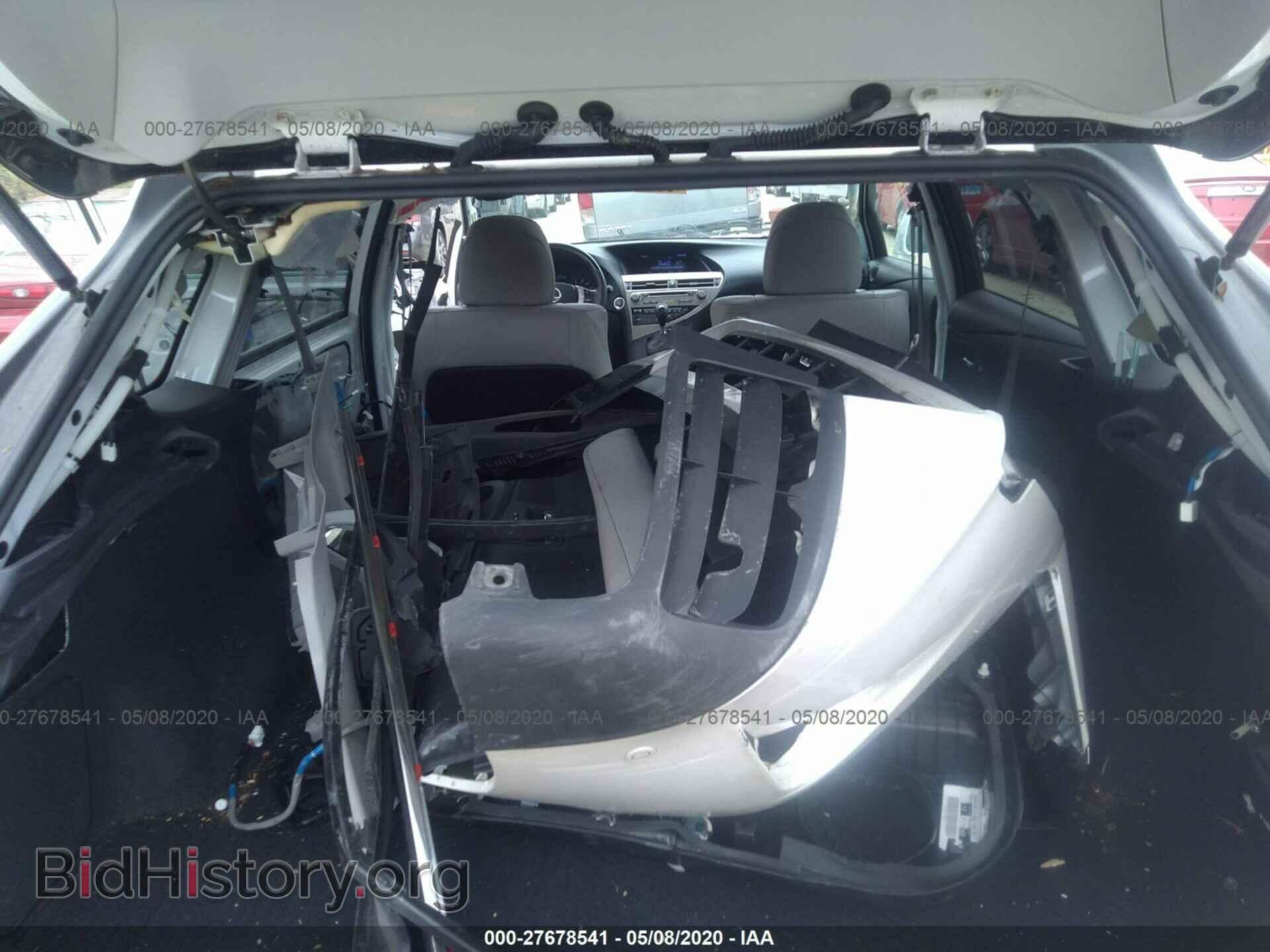 2014 LEXUS RX - VIN: 2T2BK1BA7EC244929 - Фото 8