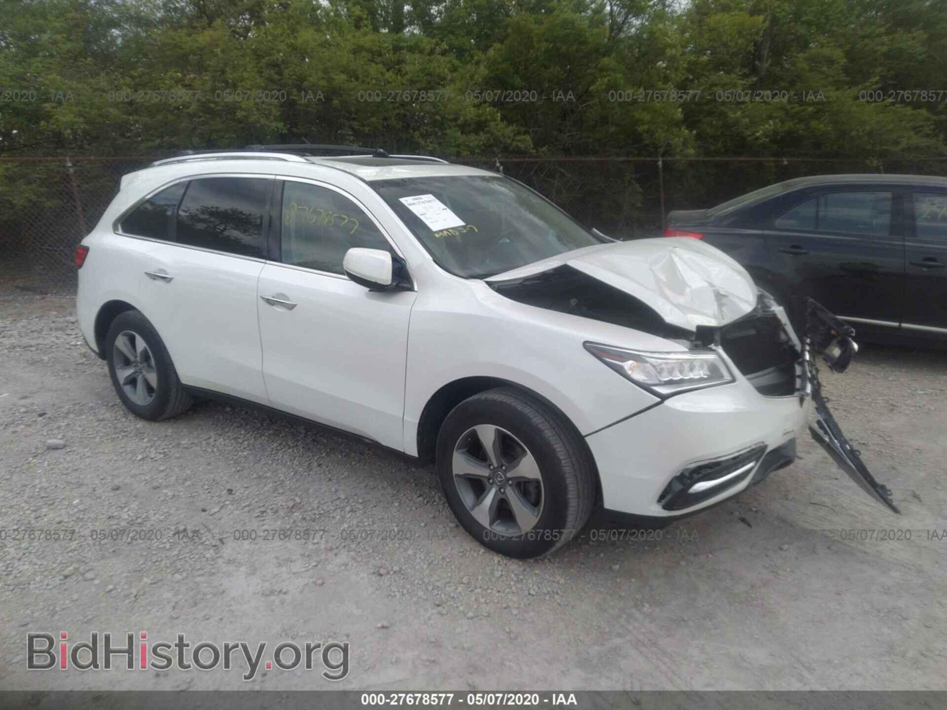 Фотография 5FRYD3H2XEB011335 - ACURA MDX 2014