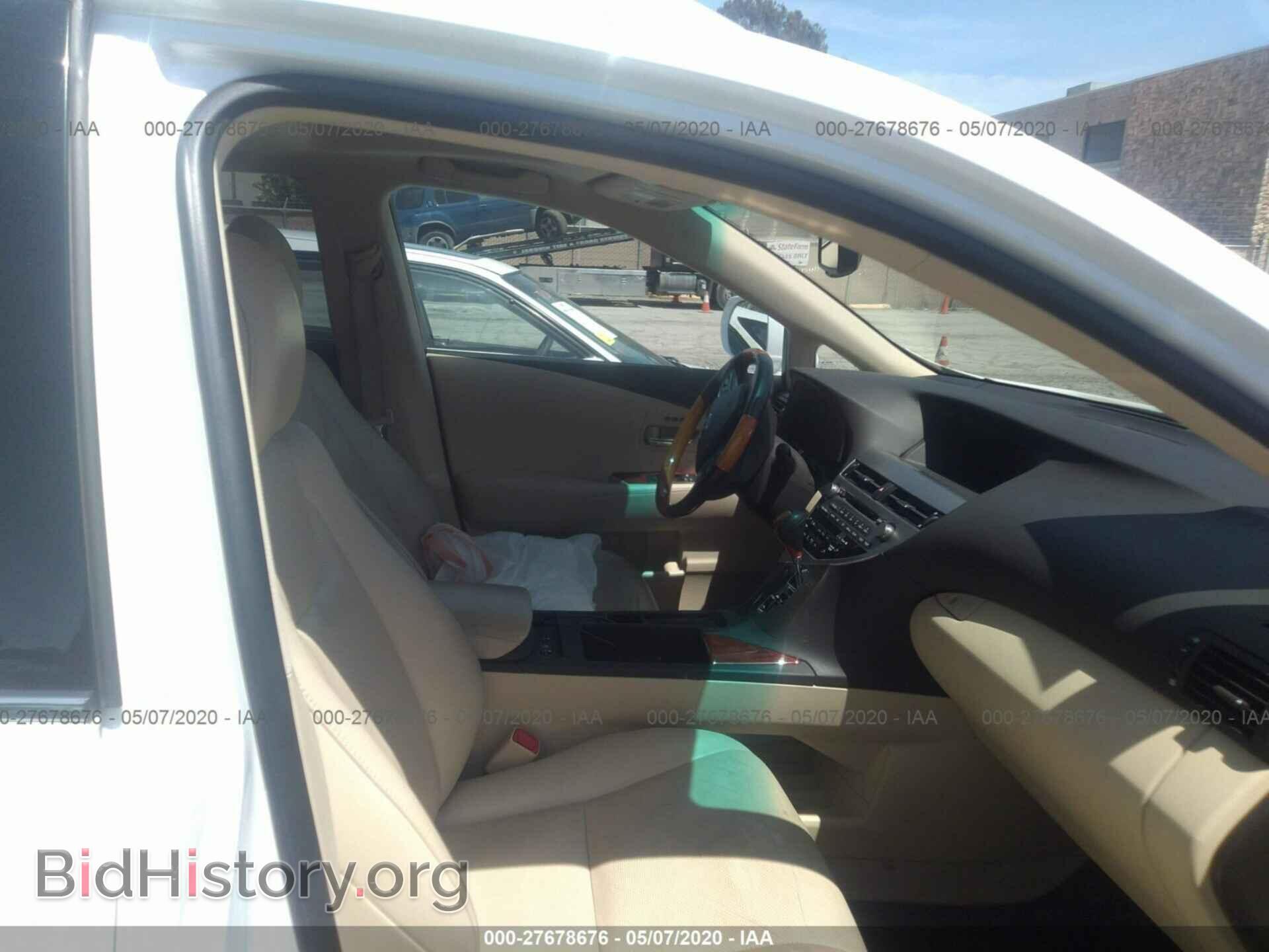 2010 LEXUS RX - VIN: 2T2ZK1BA2AC028351 - Фото 5