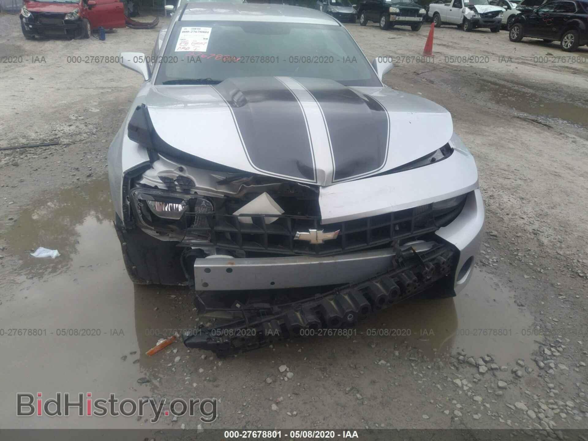 2012 CHEVROLET CAMARO - VIN: 2G1FA1E39C9129387 - Фото 6