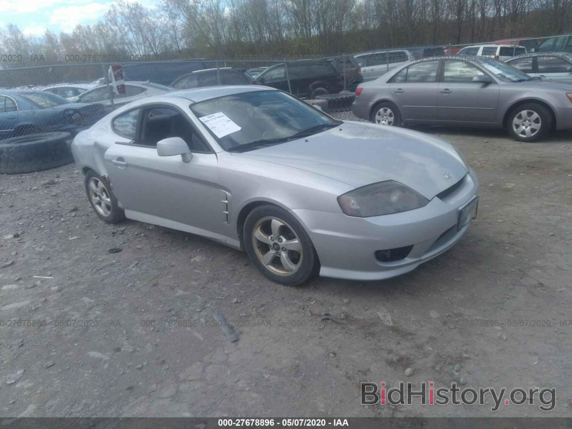 Фотография KMHHM65D26U227449 - HYUNDAI TIBURON 2006