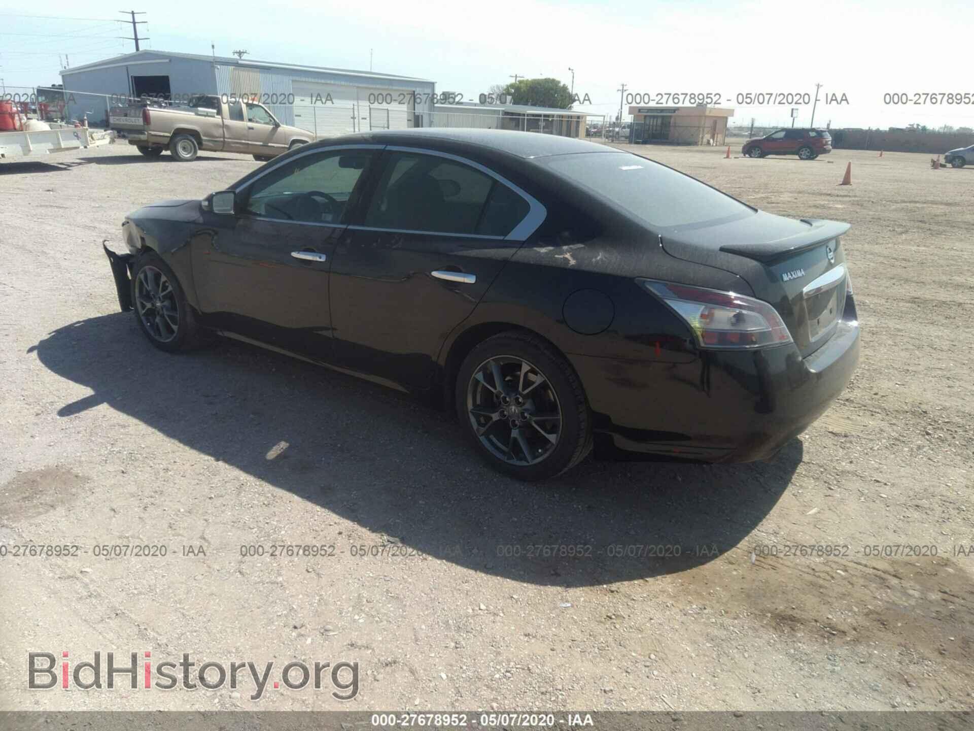 2012 NISSAN MAXIMA - VIN: 1N4AA5AP8CC827666 - Фото 3