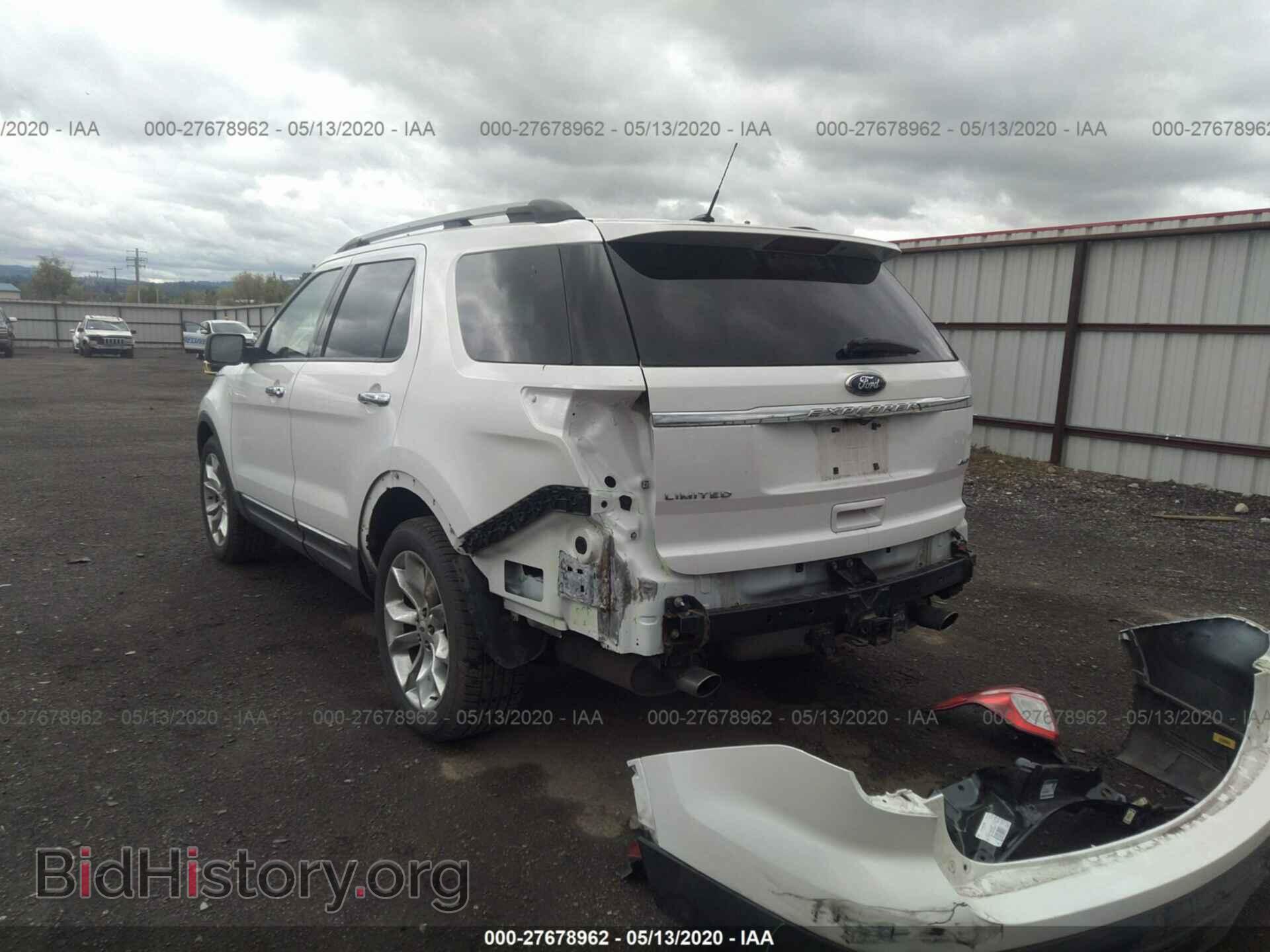 2012 FORD EXPLORER - VIN: 1FMHK8F81CGA49594 - Photo 3