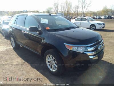 2013 Ford EDGE SE, black — VIN 2FMDK3GC9DBB57331, IAAI