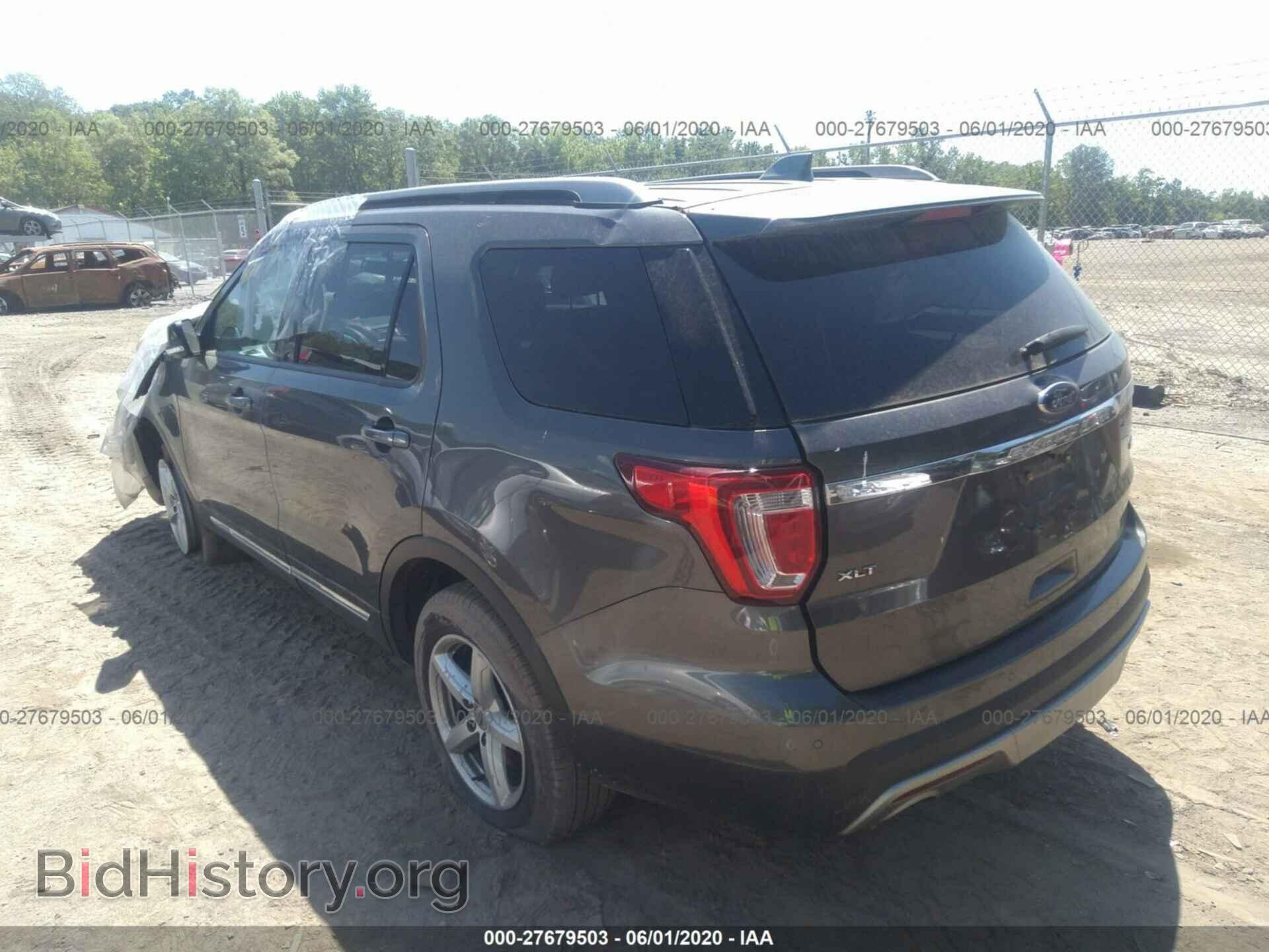 2017 FORD EXPLORER - VIN: 1FM5K8DH4HGA08356 - Фото 3